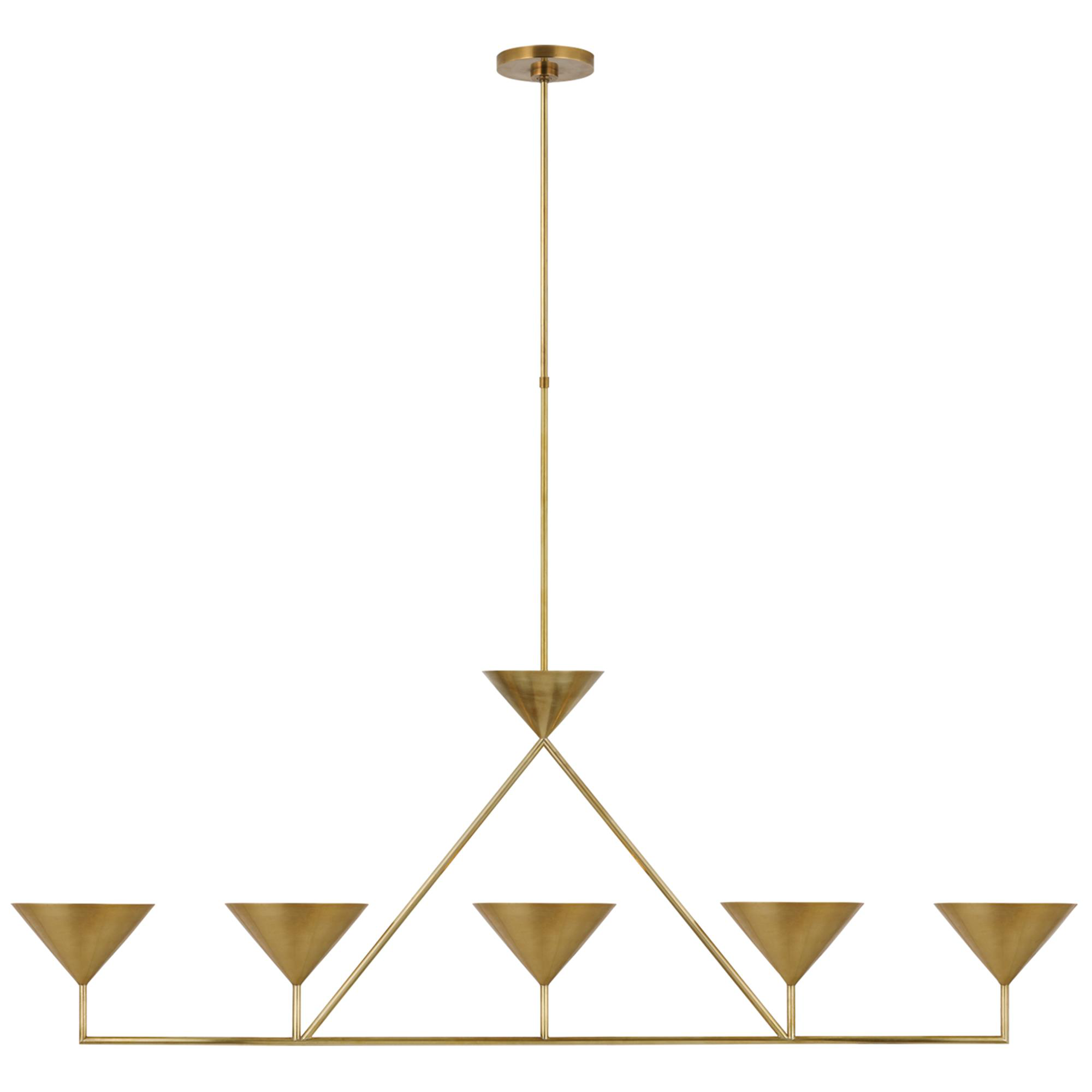 Shown in Hand-Rubbed Antique Brass finish