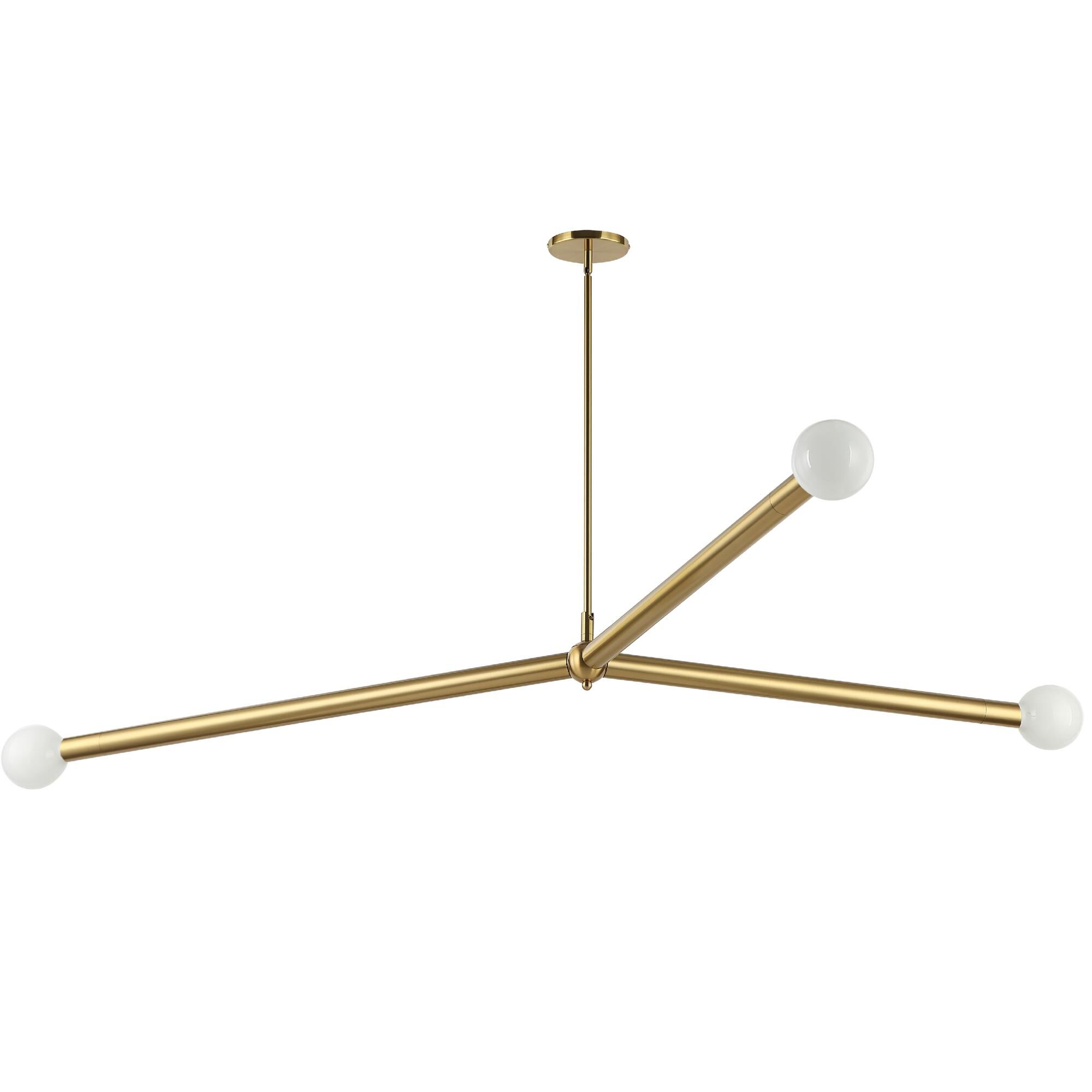 Cerberus 62 Inch Chandelier by Dainolite