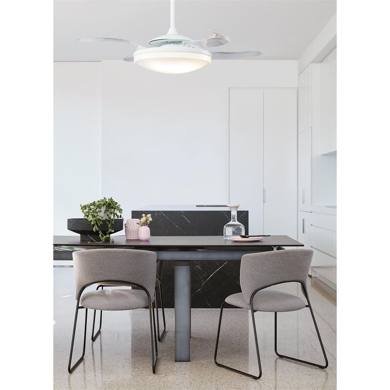 Evo1 48 Inch Ceiling Fan with Light Kit by Beacon Lighting