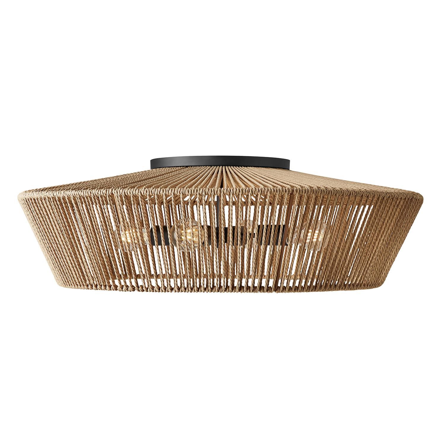 Eco 30 Inch Semi Flush Mount by Justice Design Group