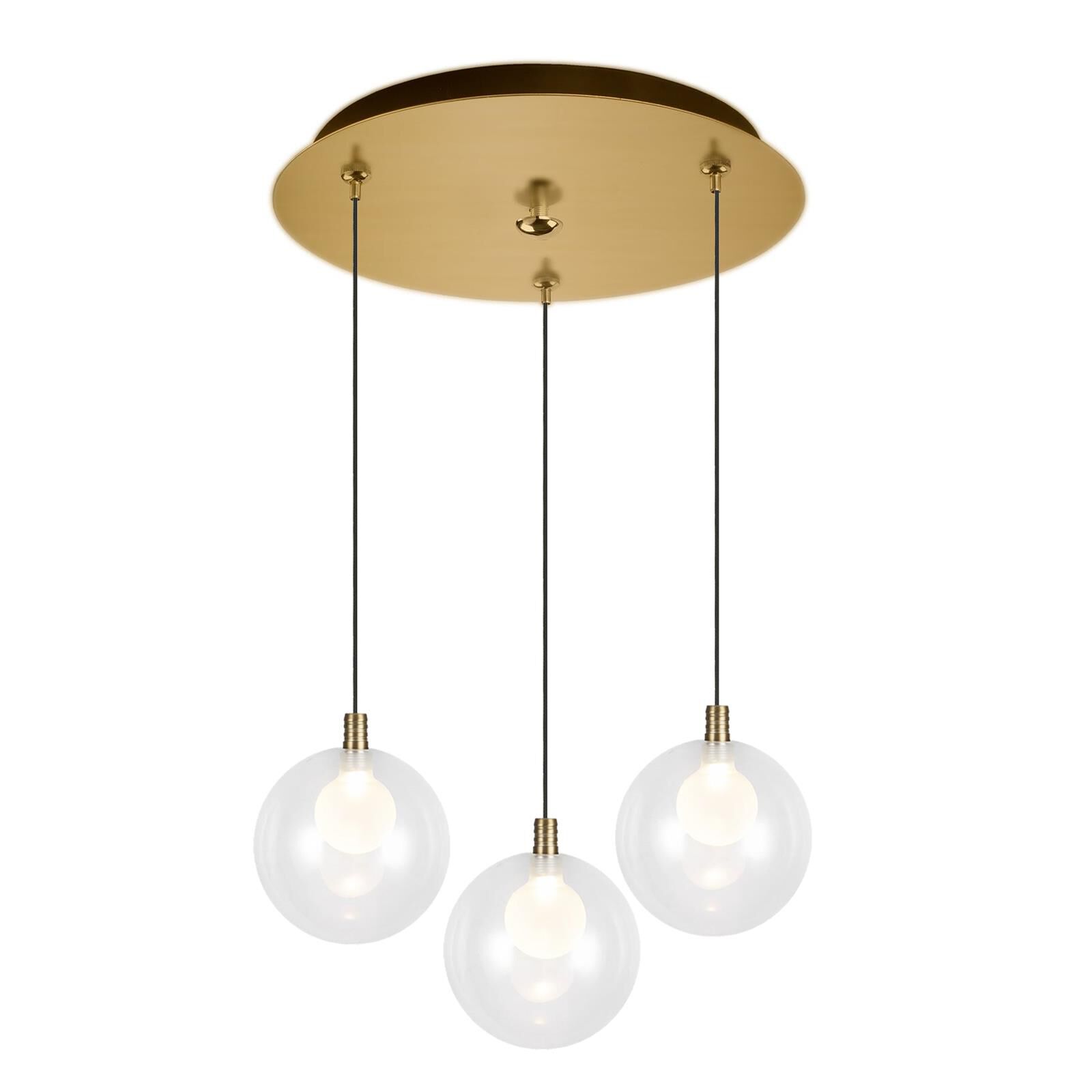Bolla 12 Inch Multi Light Pendant by Kuzco Lighting