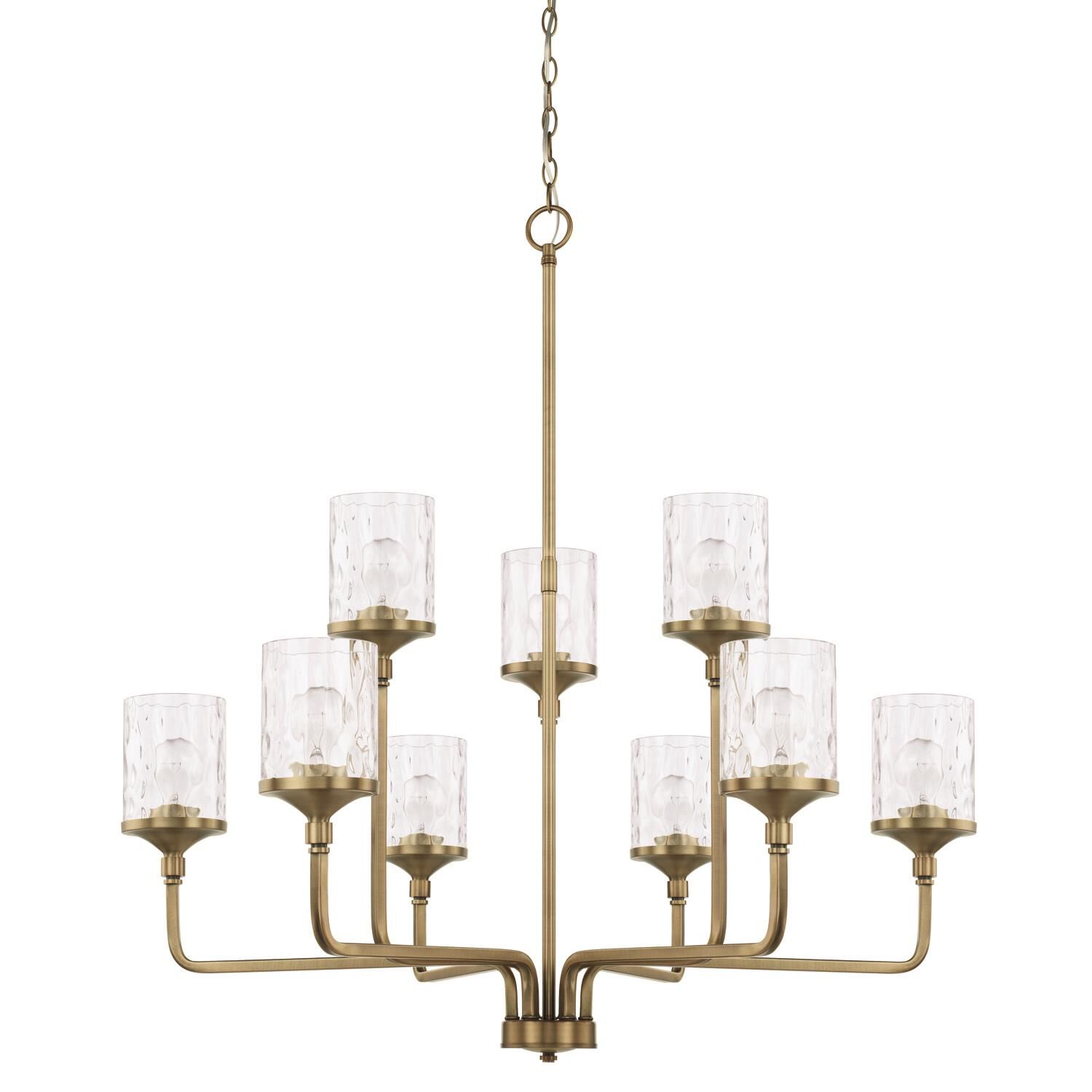 Colton 38 Inch 9 Light Chandelier by Homeplace by Capital Lighting Fixture Company
