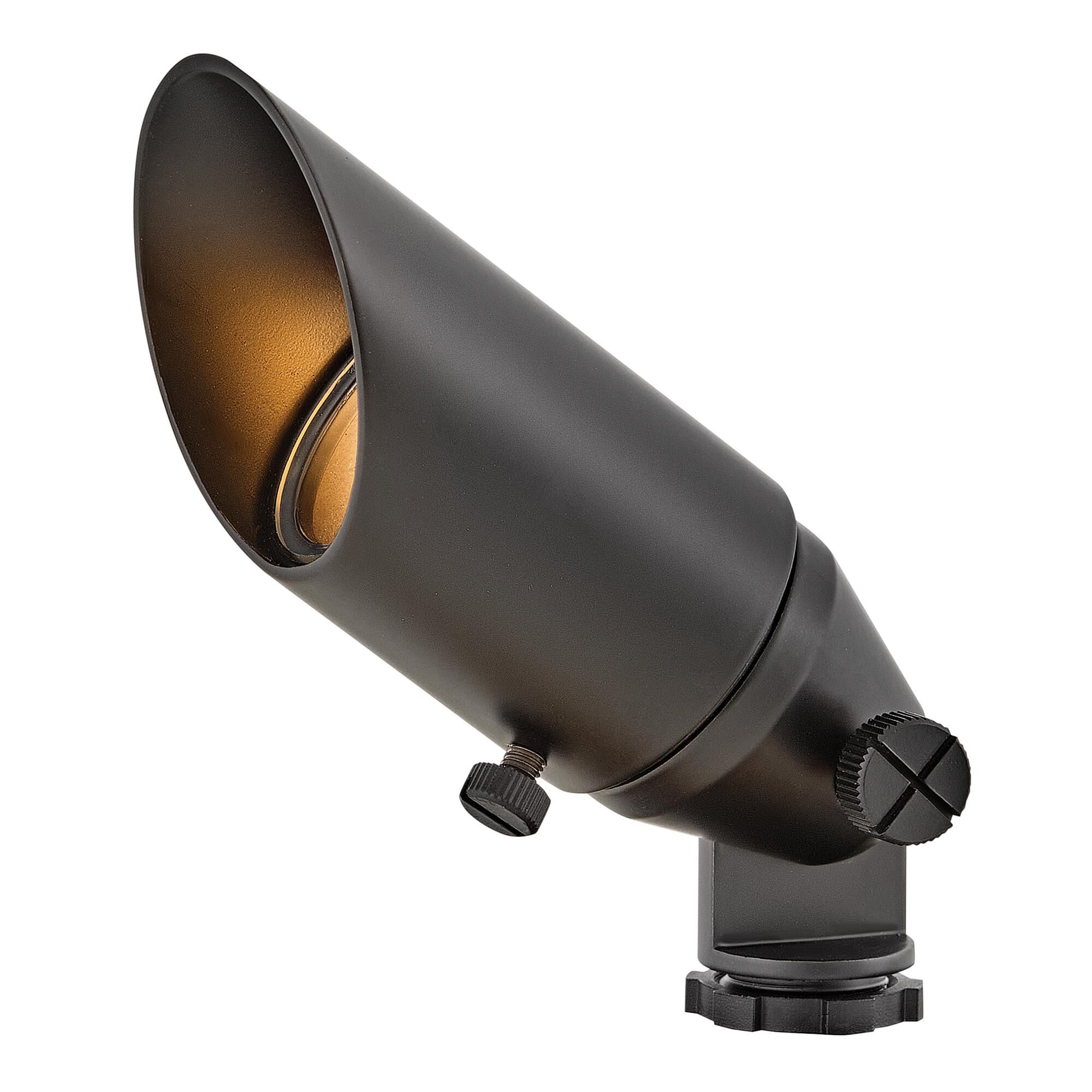Shown in Brass Satin Black finish and Clear Lens glass