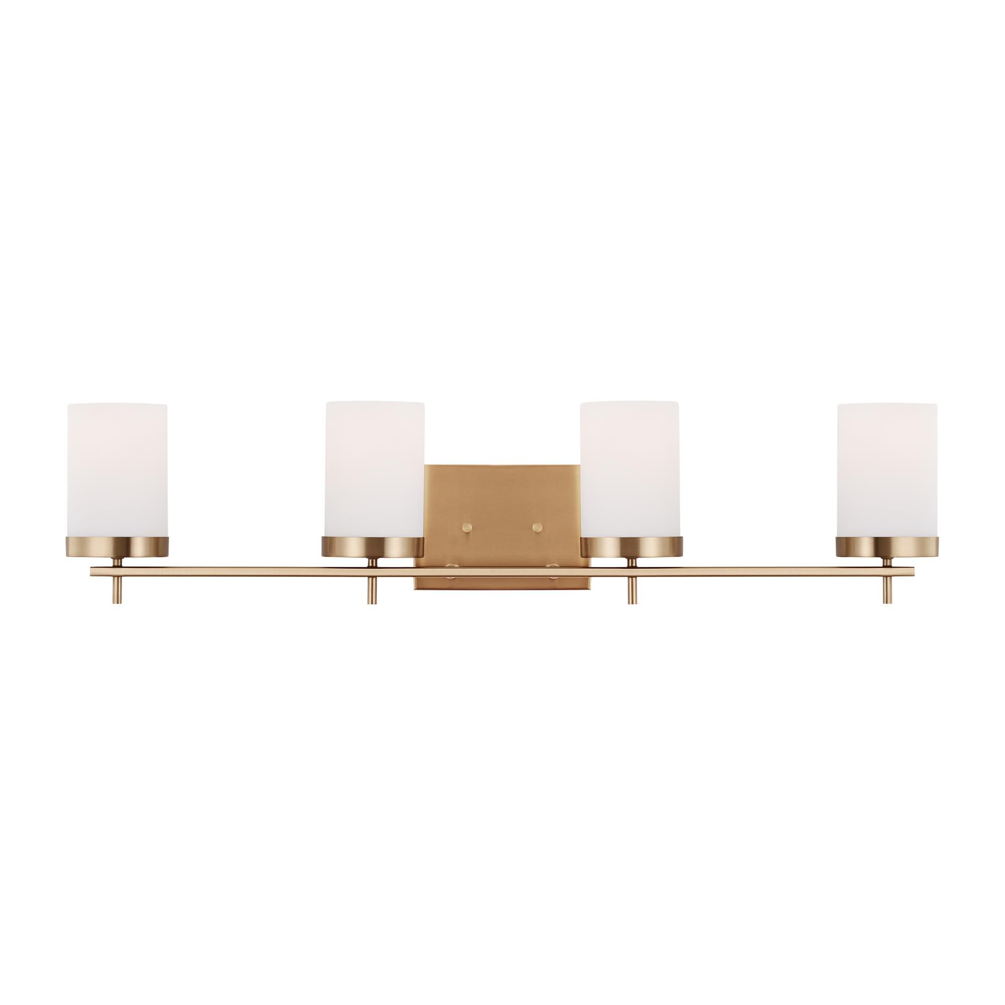 Shown in Satin Brass finish and Etched / White Inside Glass s shade