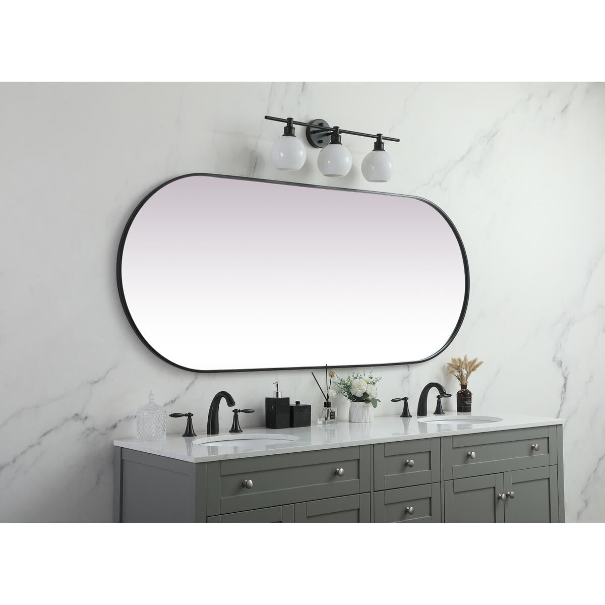 Shown in Black finish