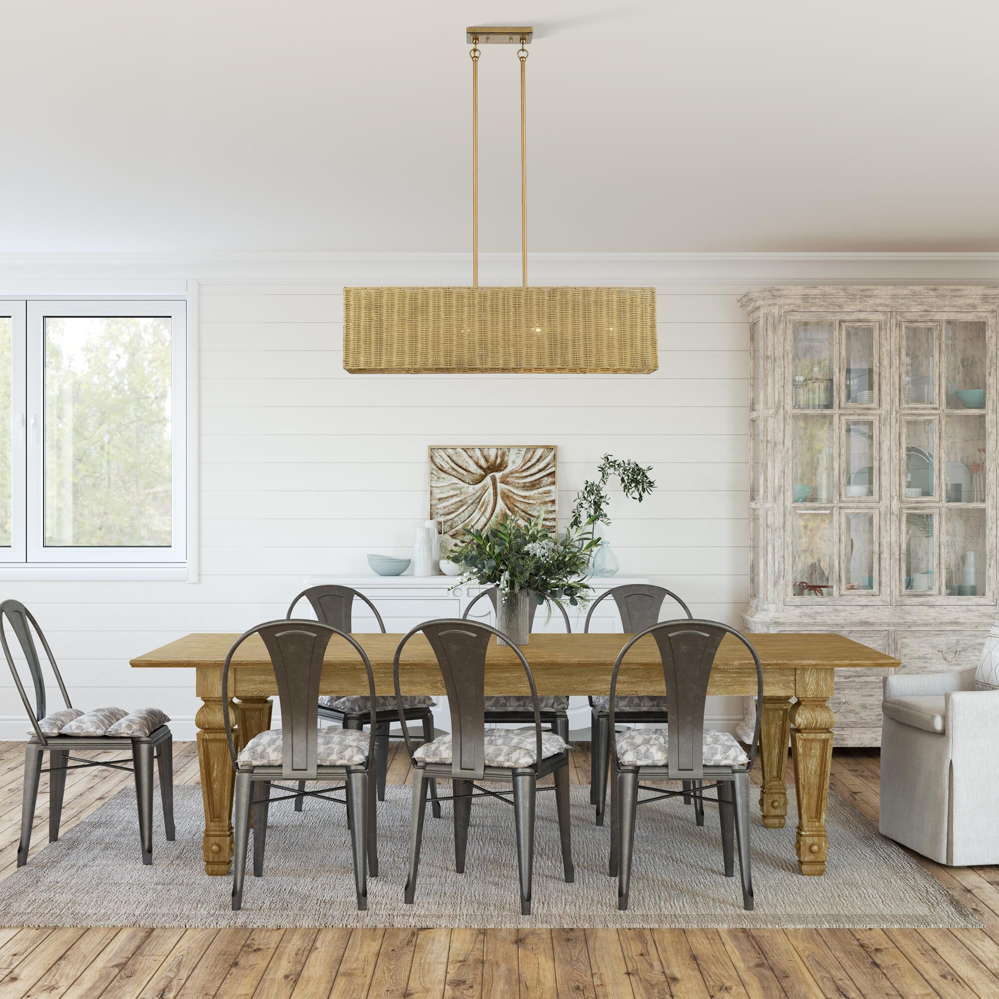 Weavington 36 Inch Linear Suspension Light by Livex Lighting