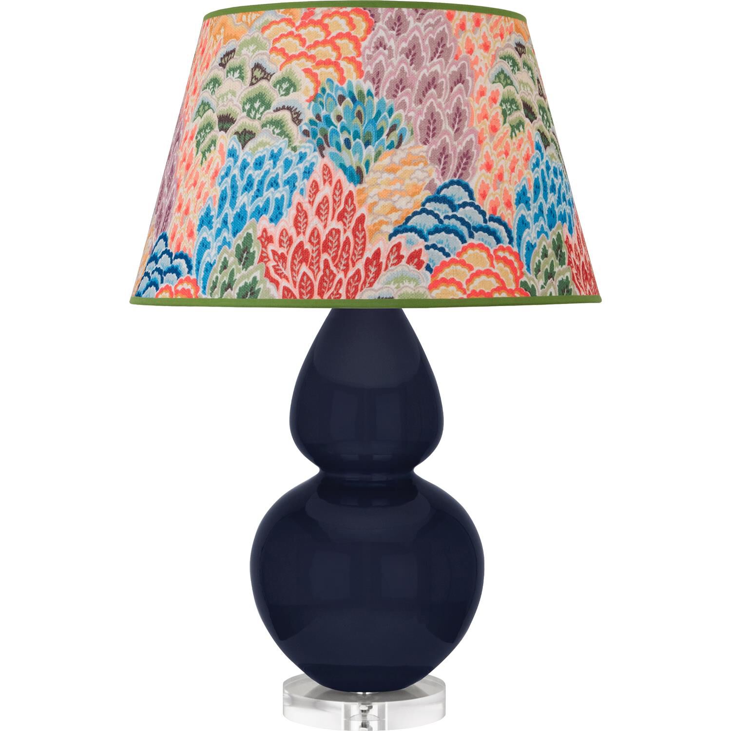 Double Gourd 31 Inch Table Lamp by Robert Abbey