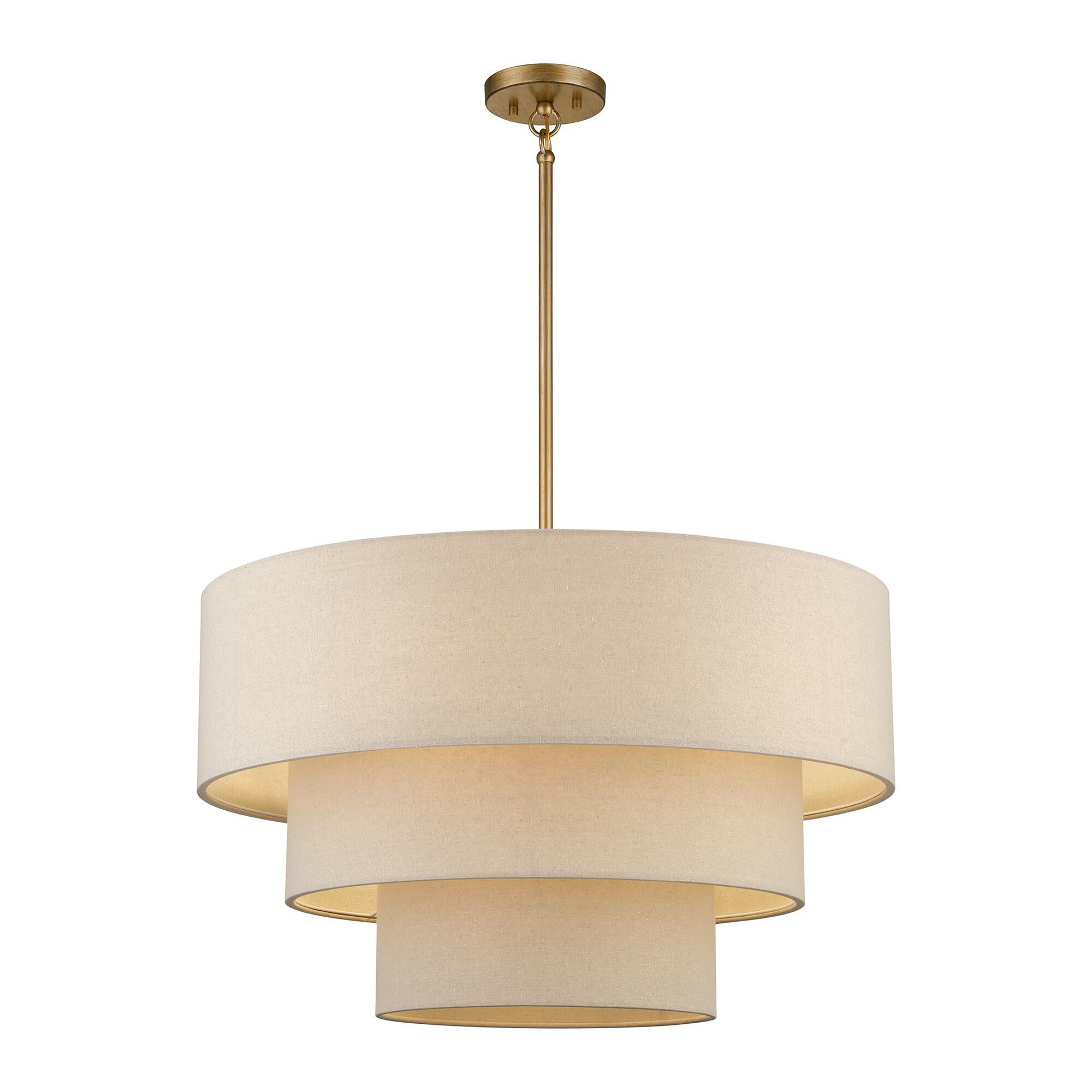 Bellingham 28 Inch Large Pendant by Livex Lighting