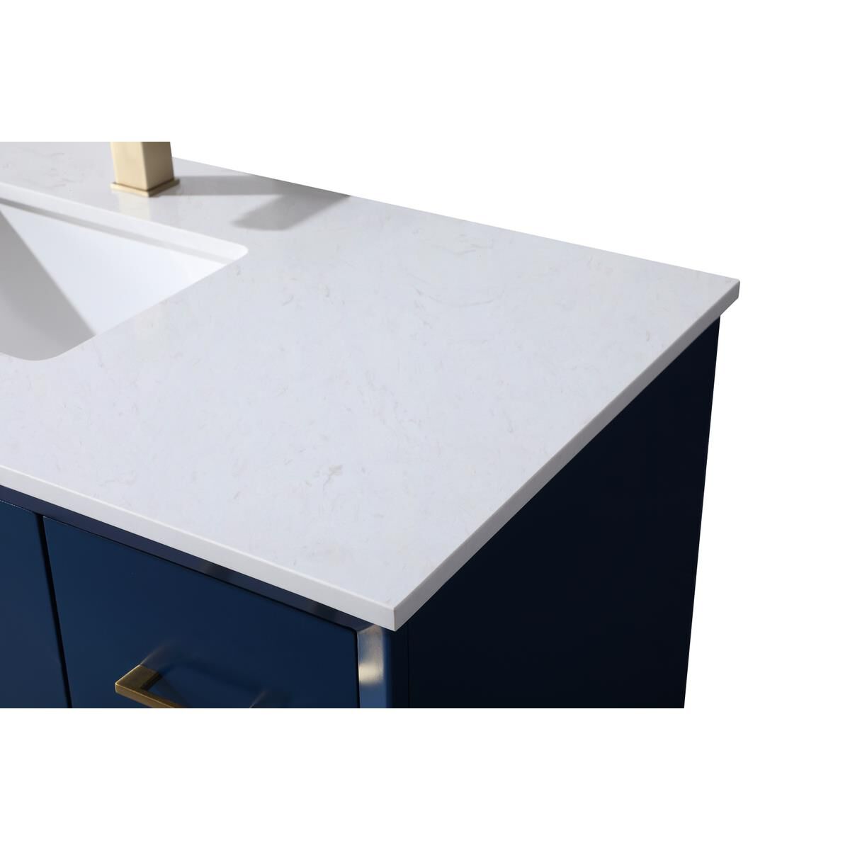 Shown in Blue finish