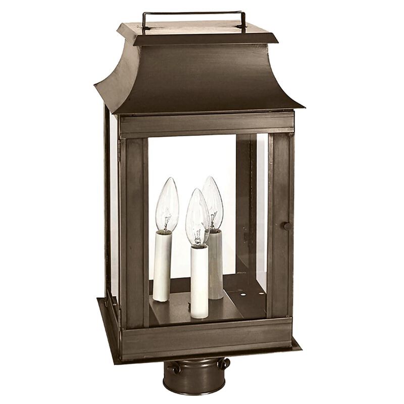 Concord 20 Inch Outdoor Post Lamp by Northeast Lantern
