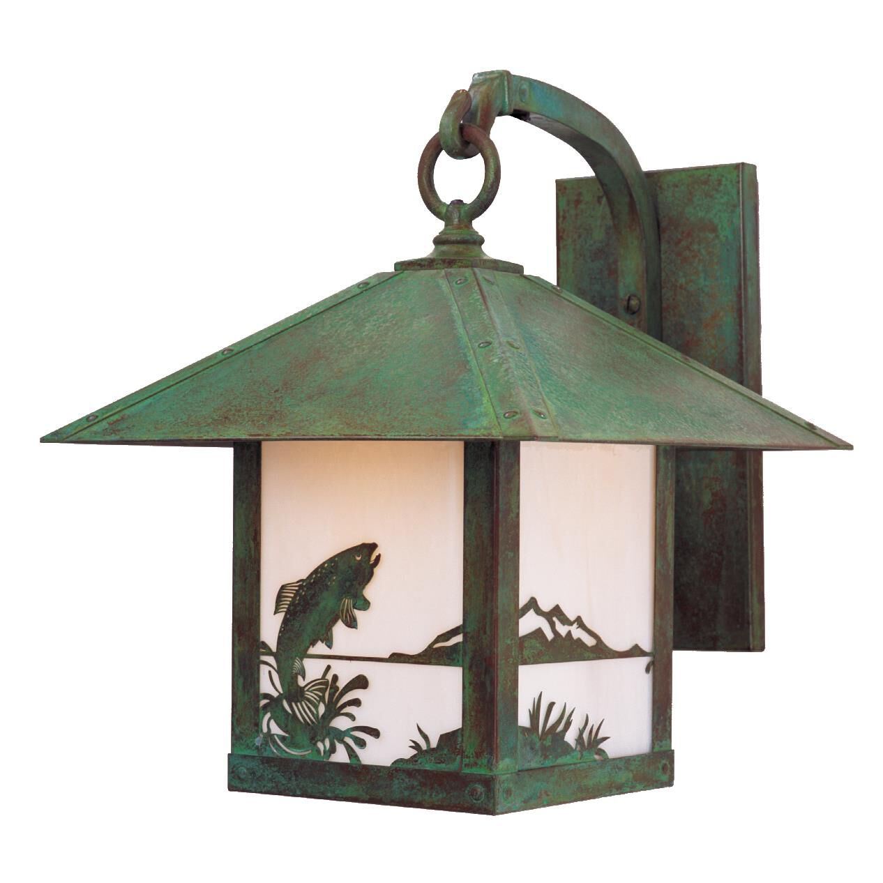 Timber Ridge 13 Inch Tall 1 Light Outdoor Wall Light by Arroyo Craftsman