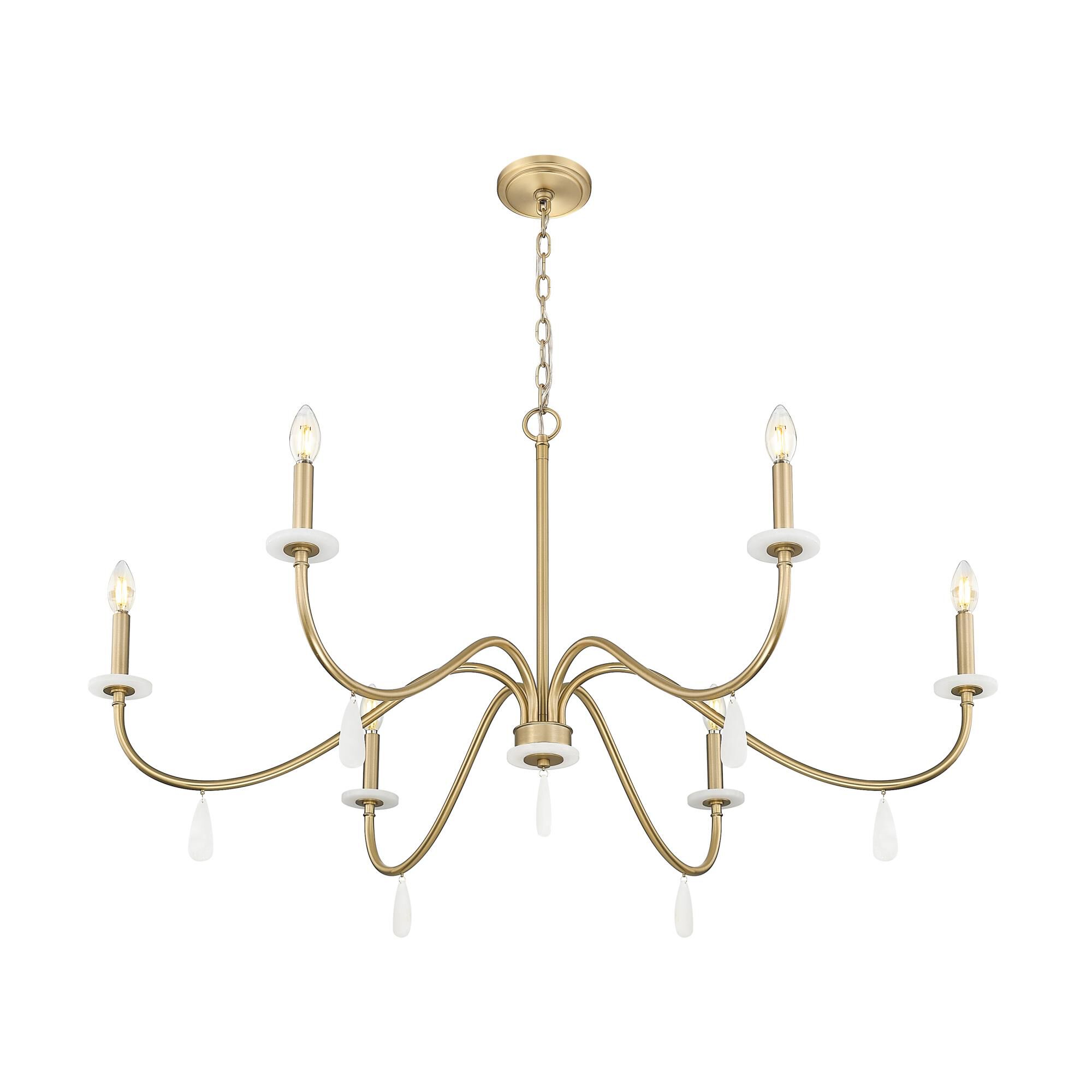 Toussant 45 Inch Chandelier by Z-lite