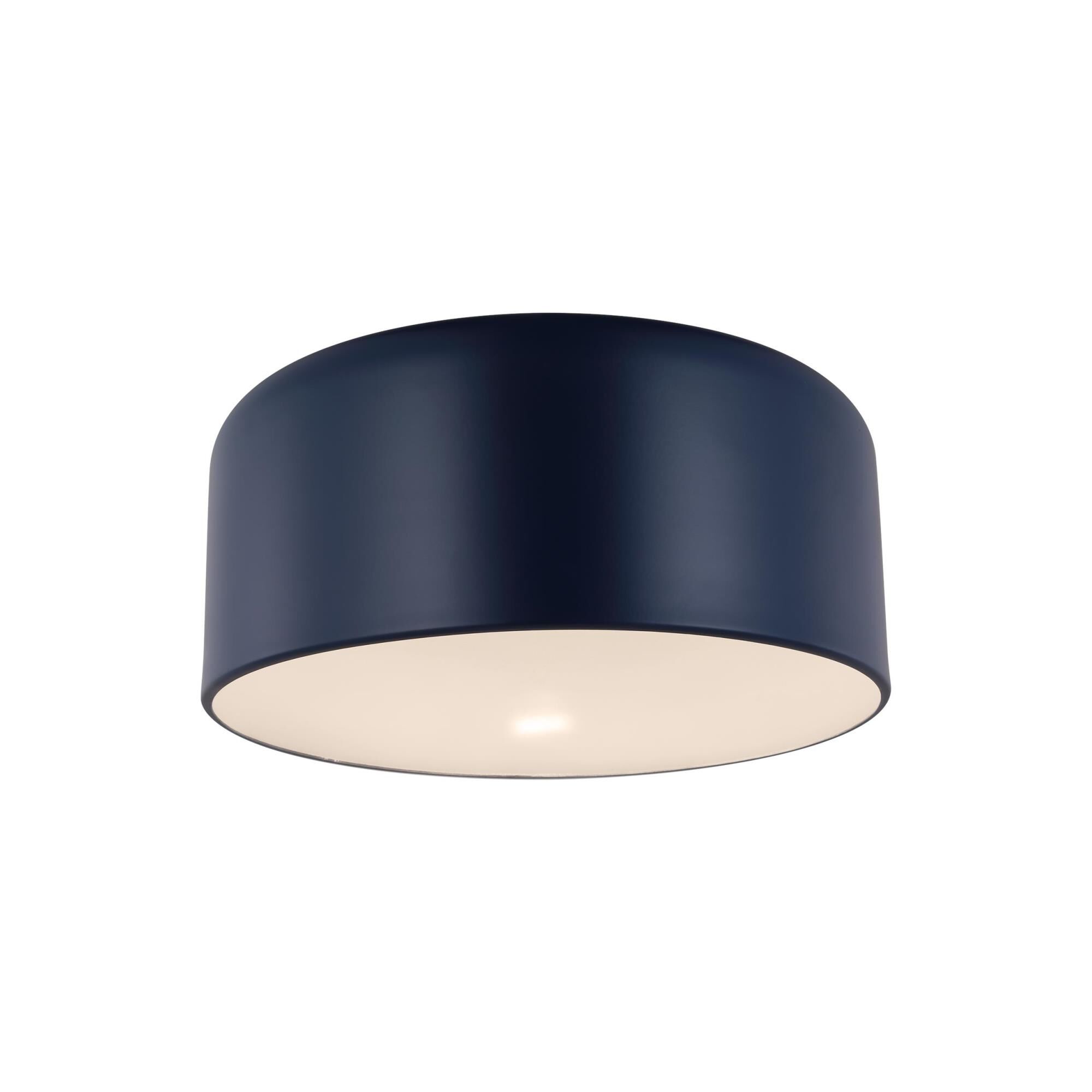 Shown in Navy finish and Navy glass and Navy Steel shade