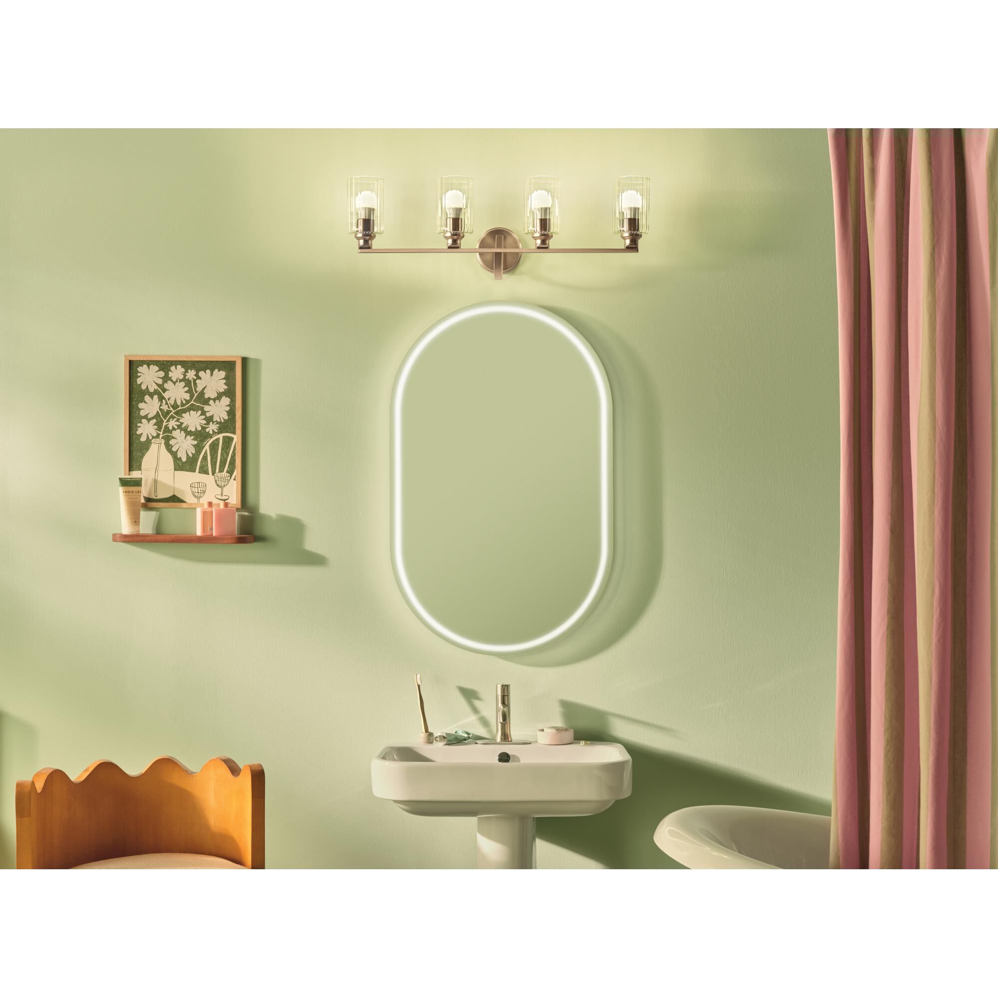 Gioe 32 Inch Bath Vanity Light by Kichler Lighting