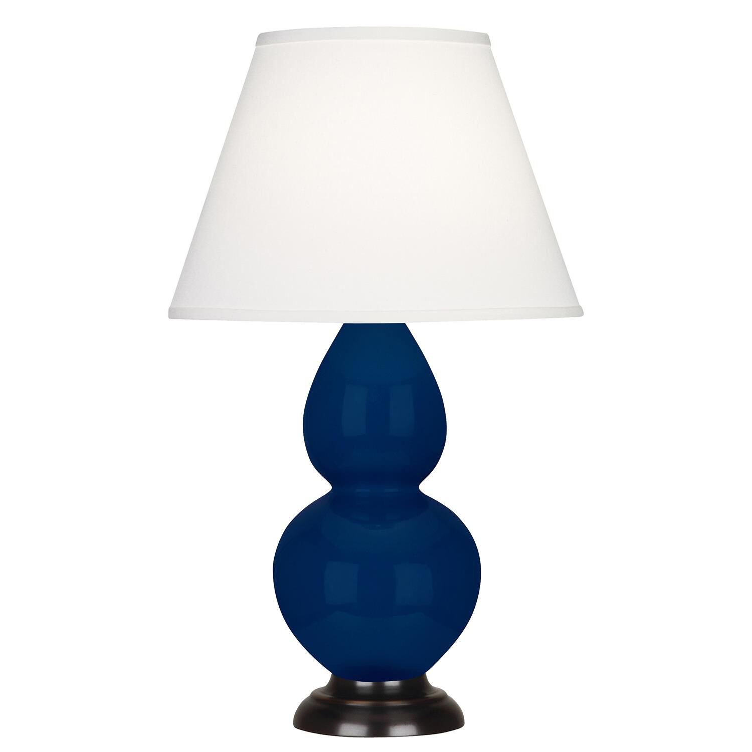 Shown in Cobalt finish and Pearl shade and Deep Patina Bronze accent