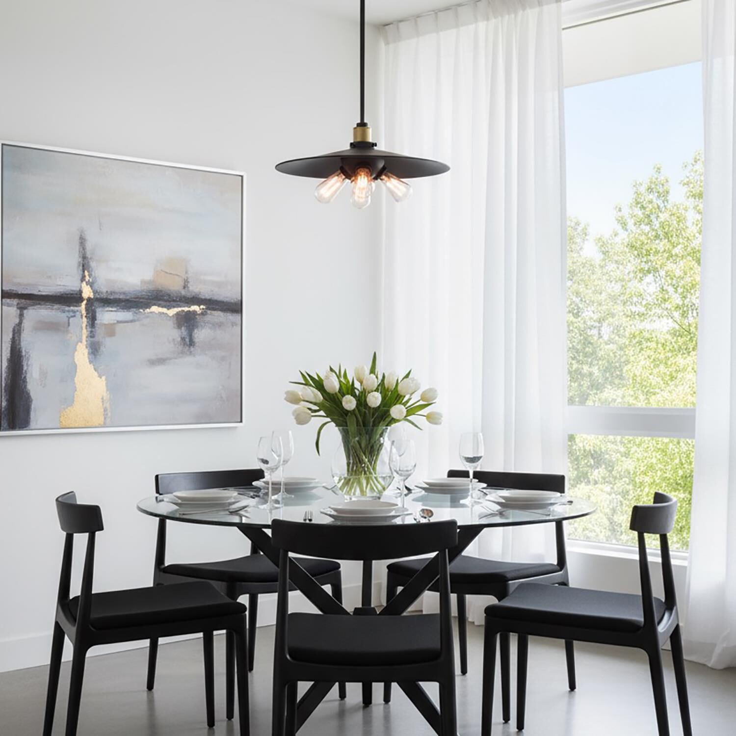 Jersey 18 Inch Large Pendant by Artcraft