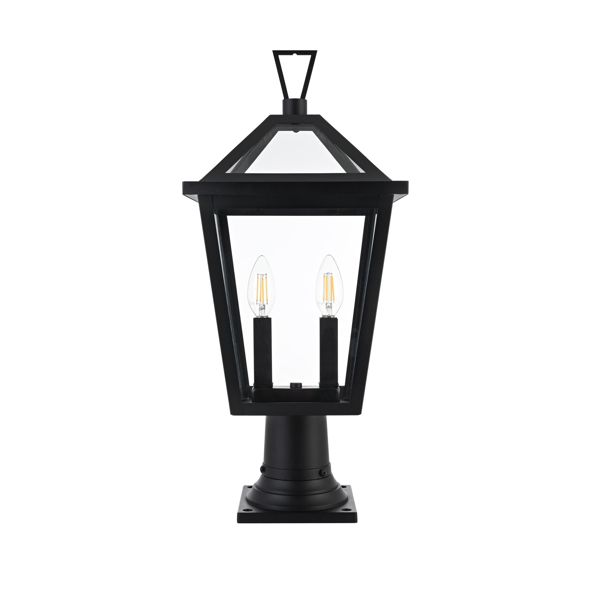 Frankford 22 Inch Outdoor Post Lamp by Elegant Lighting