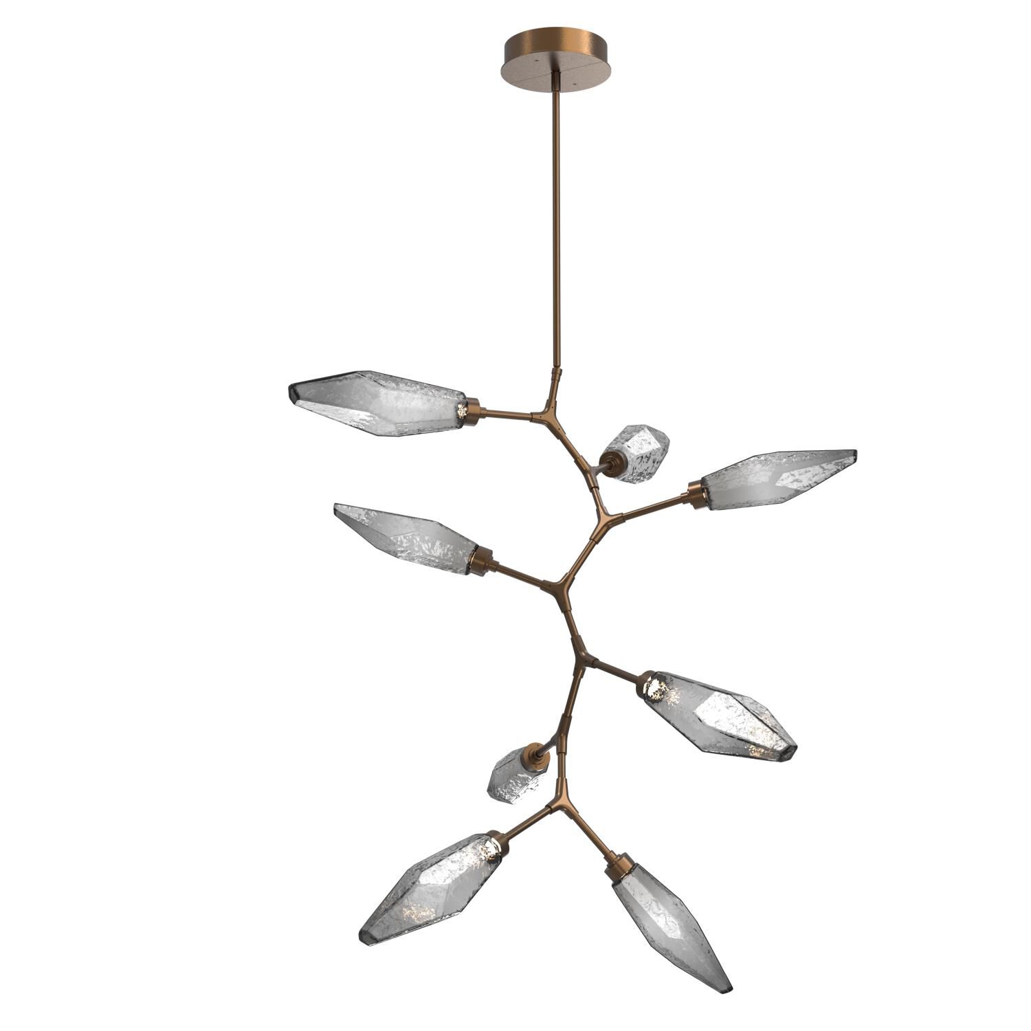 Shown in Flat Bronze finish and Chilled Smoke glass