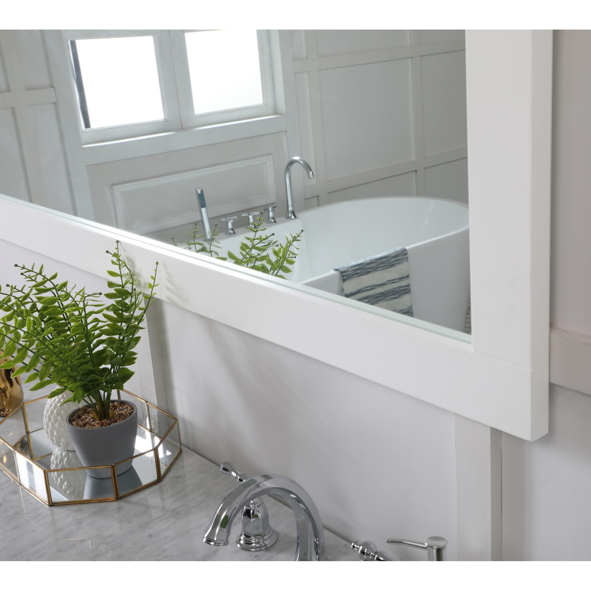 Aqua Decorative Mirrors by Elegant Decor