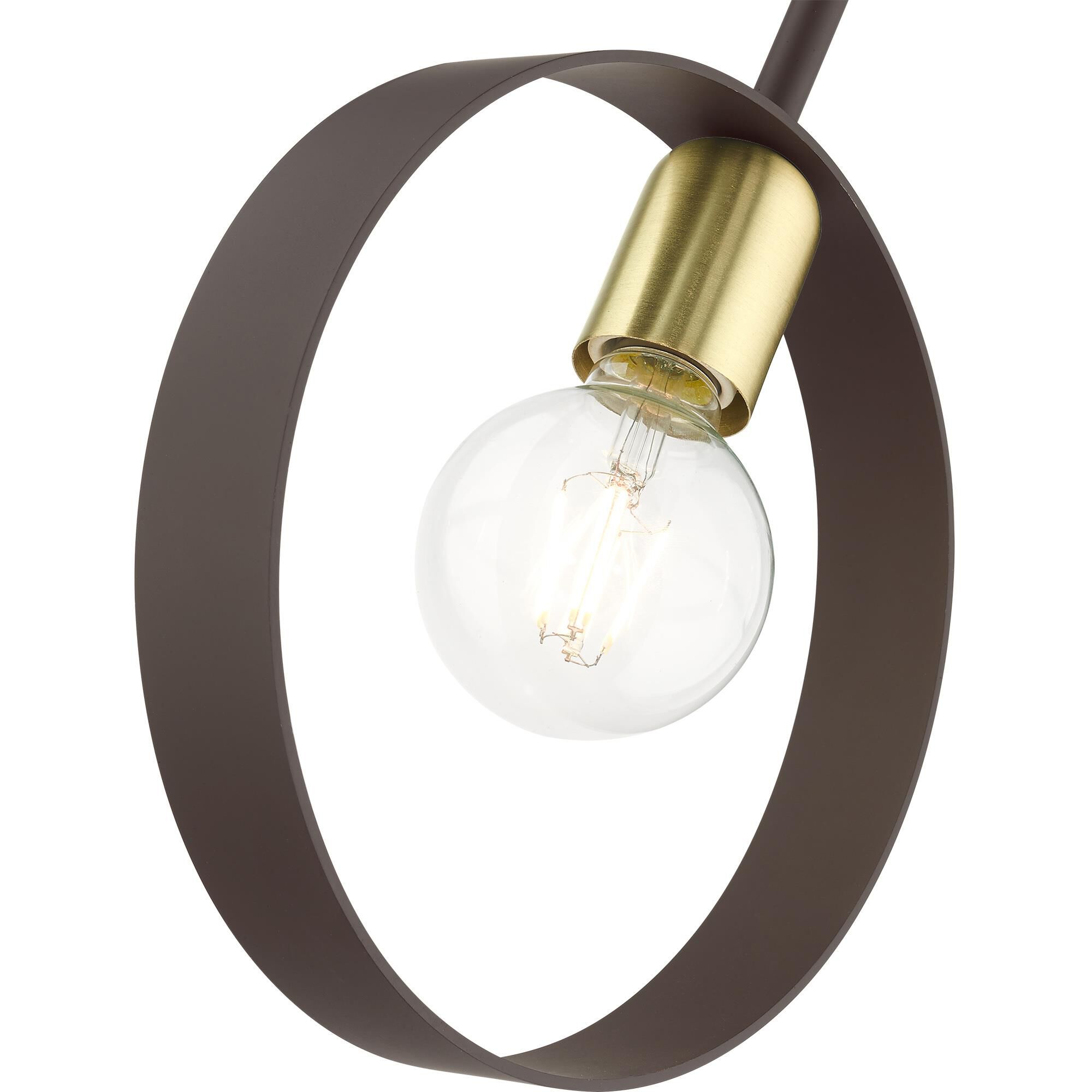 Livex Lighting Modesto 9 Inch Mini Pendant
