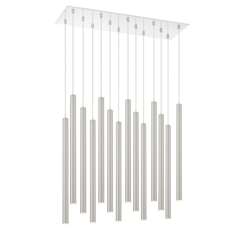 Forest 32 Inch 14 Light LED Linear Suspension Light by Z-Lite