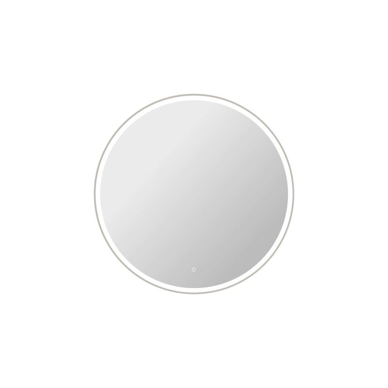Harmoni 45 Inch Round LED Lighted Mirror by Elegant Decor