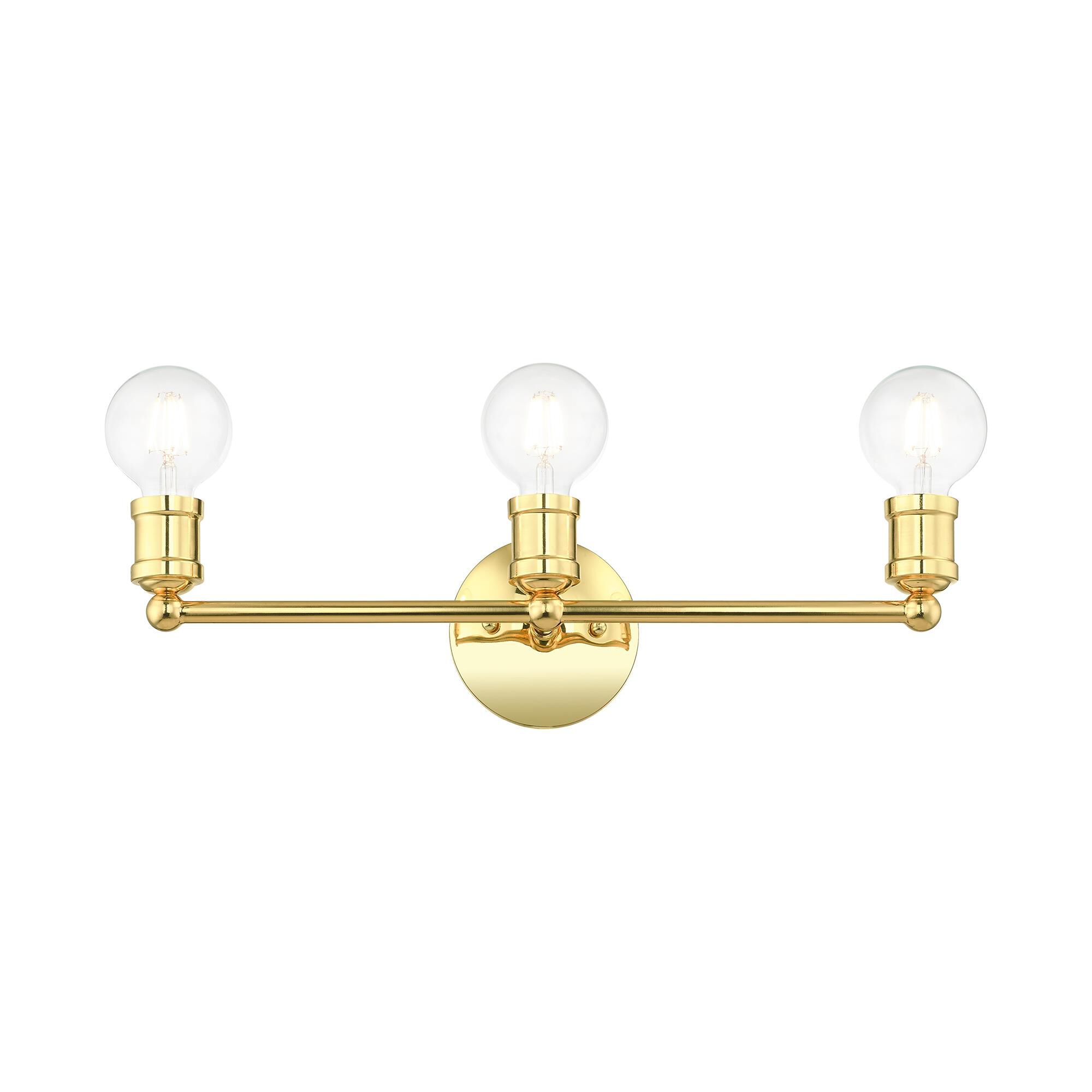 Lansdale 20 Inch 3 Light Bath Vanity Light by Livex Lighting
