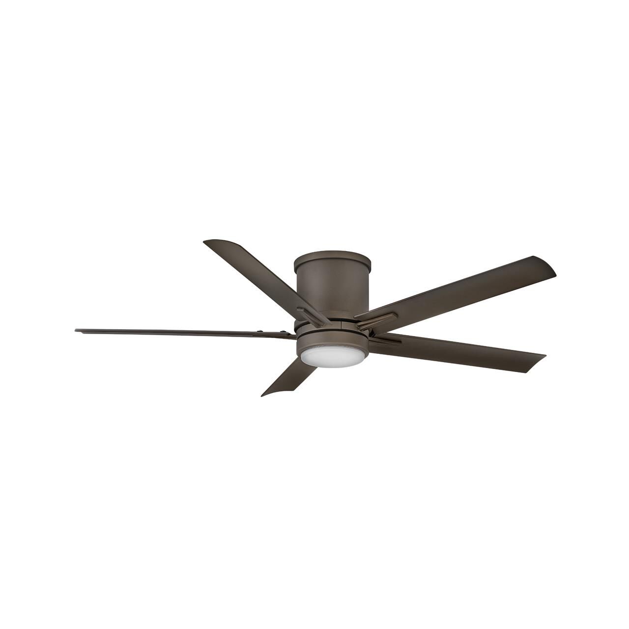 Vail Outdoor Rated 52 Inch Flush Mount Fan with Light Kit by Hinkley Lighting