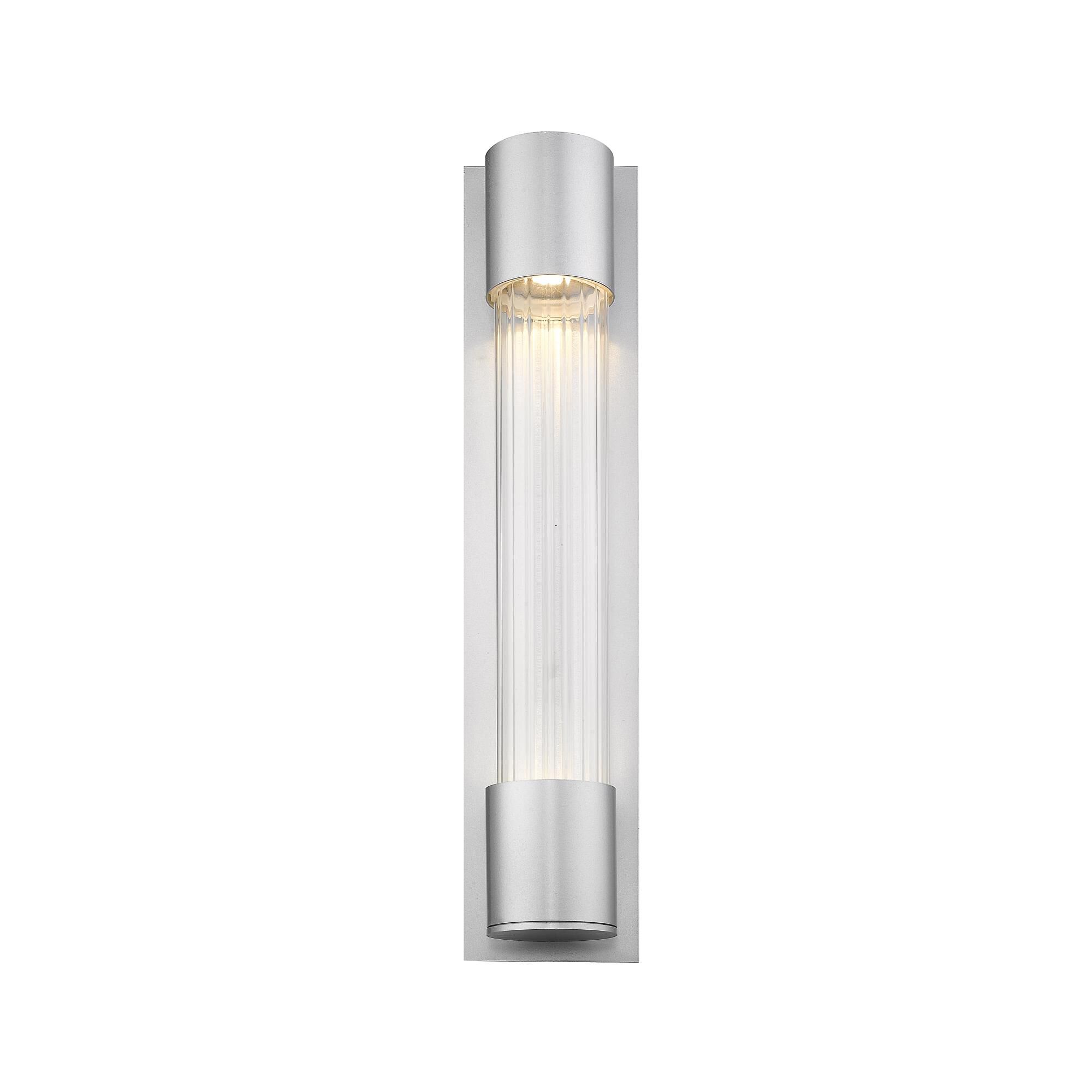 Striate 24 Inch Tall 2 Light LED Outdoor Wall Light by Z-Lite