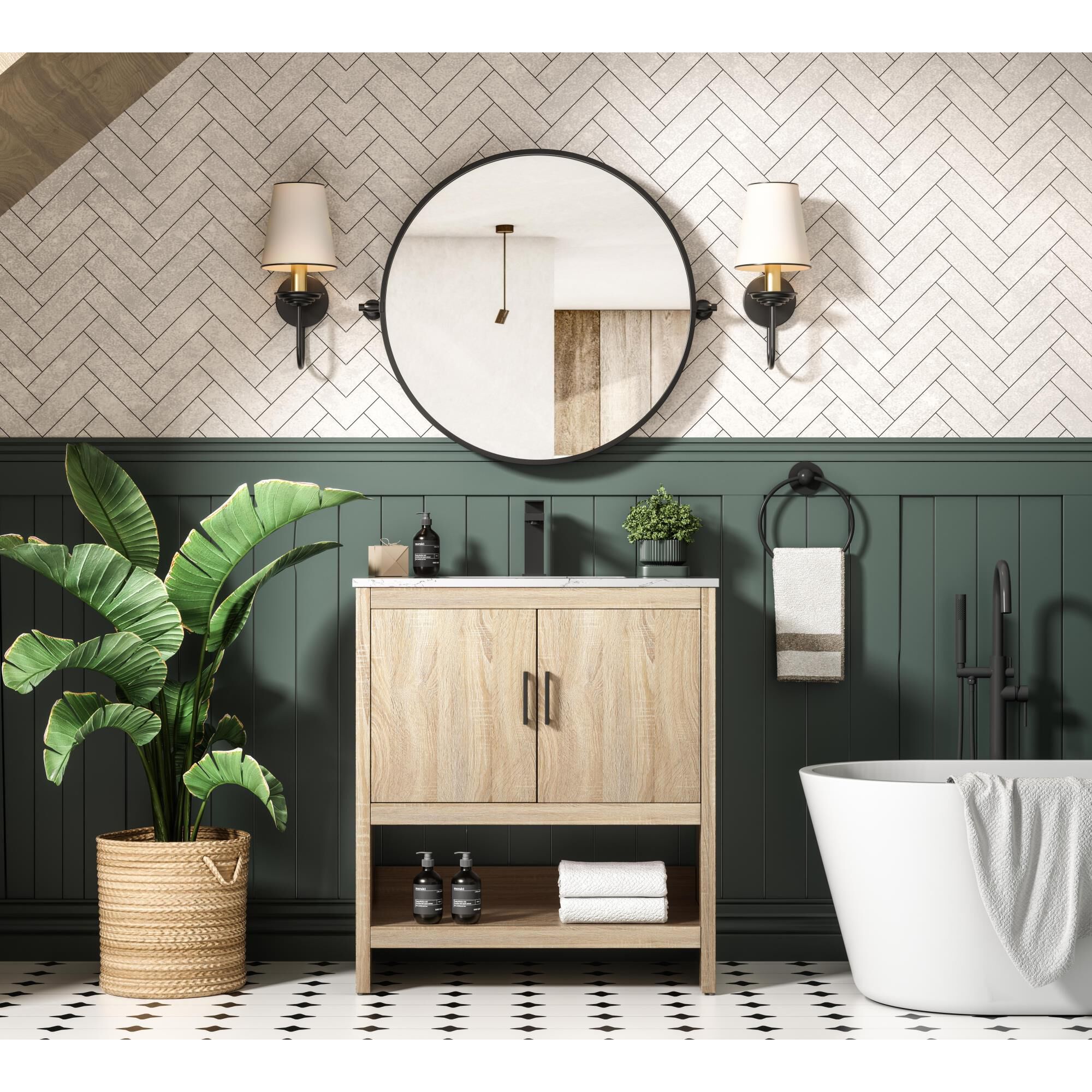 Shown in Mango Wood finish