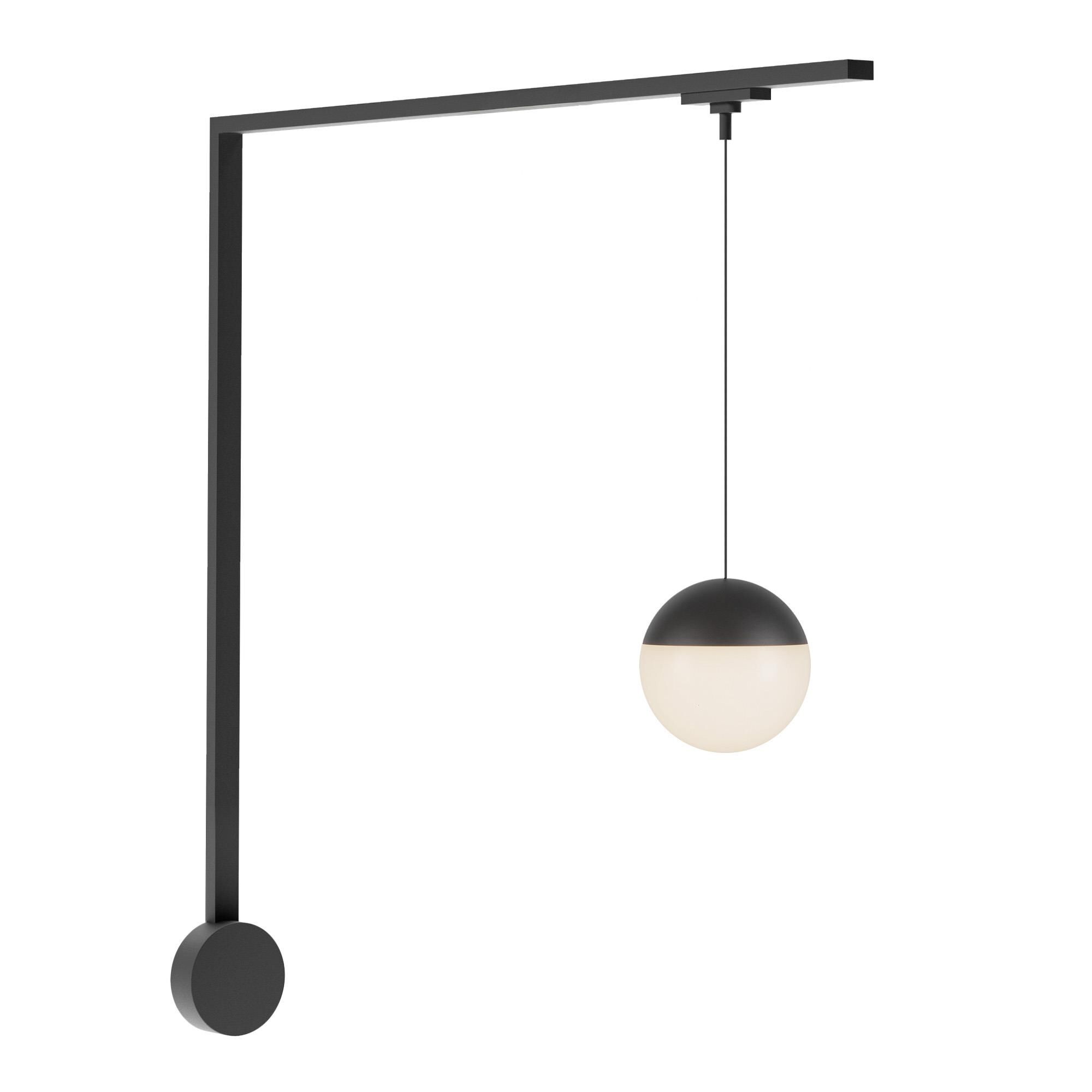 Shown in Black finish and Frosted Acrylic Diffuser glass