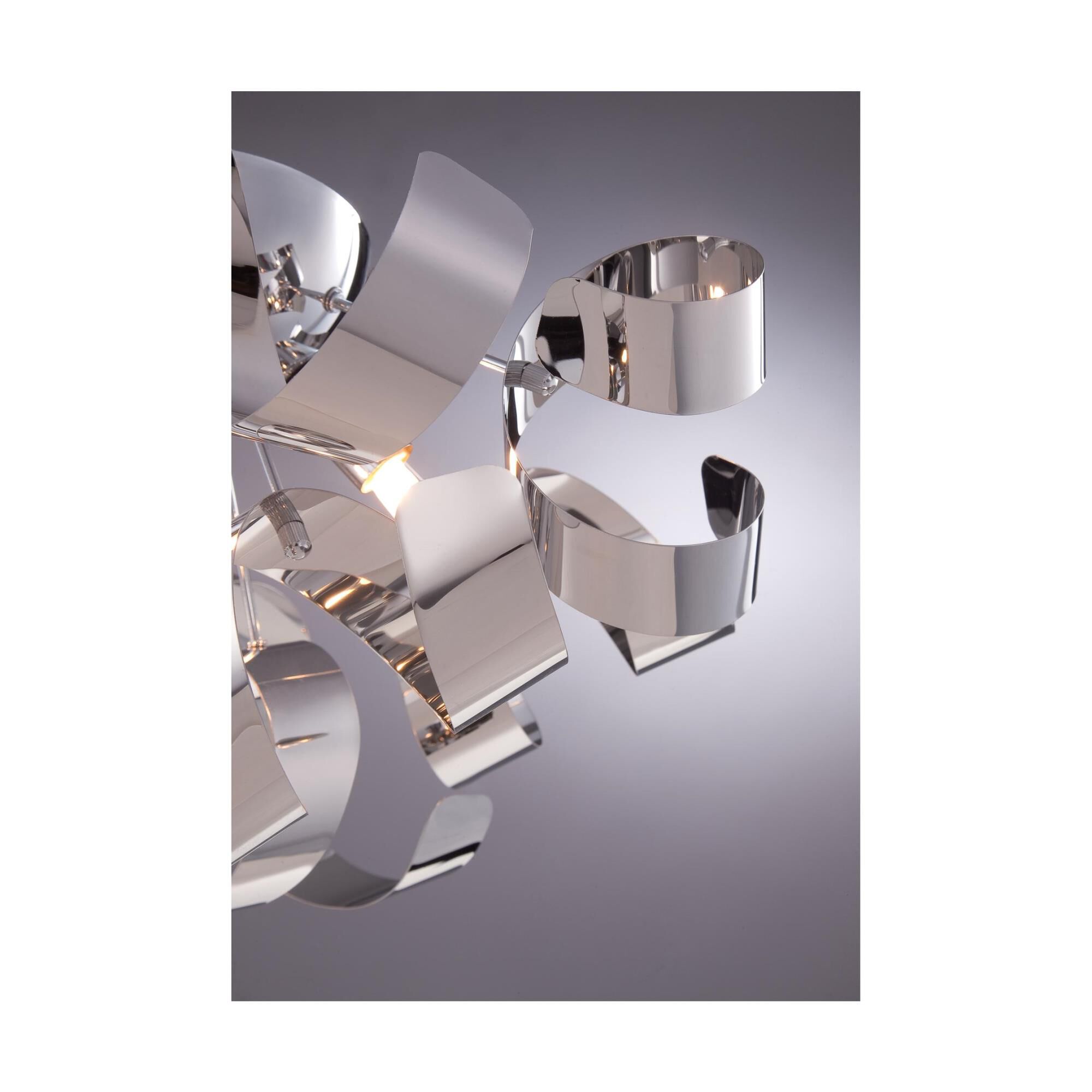 Platinum Collection Ribbons 17 Inch Large Pendant by Quoizel