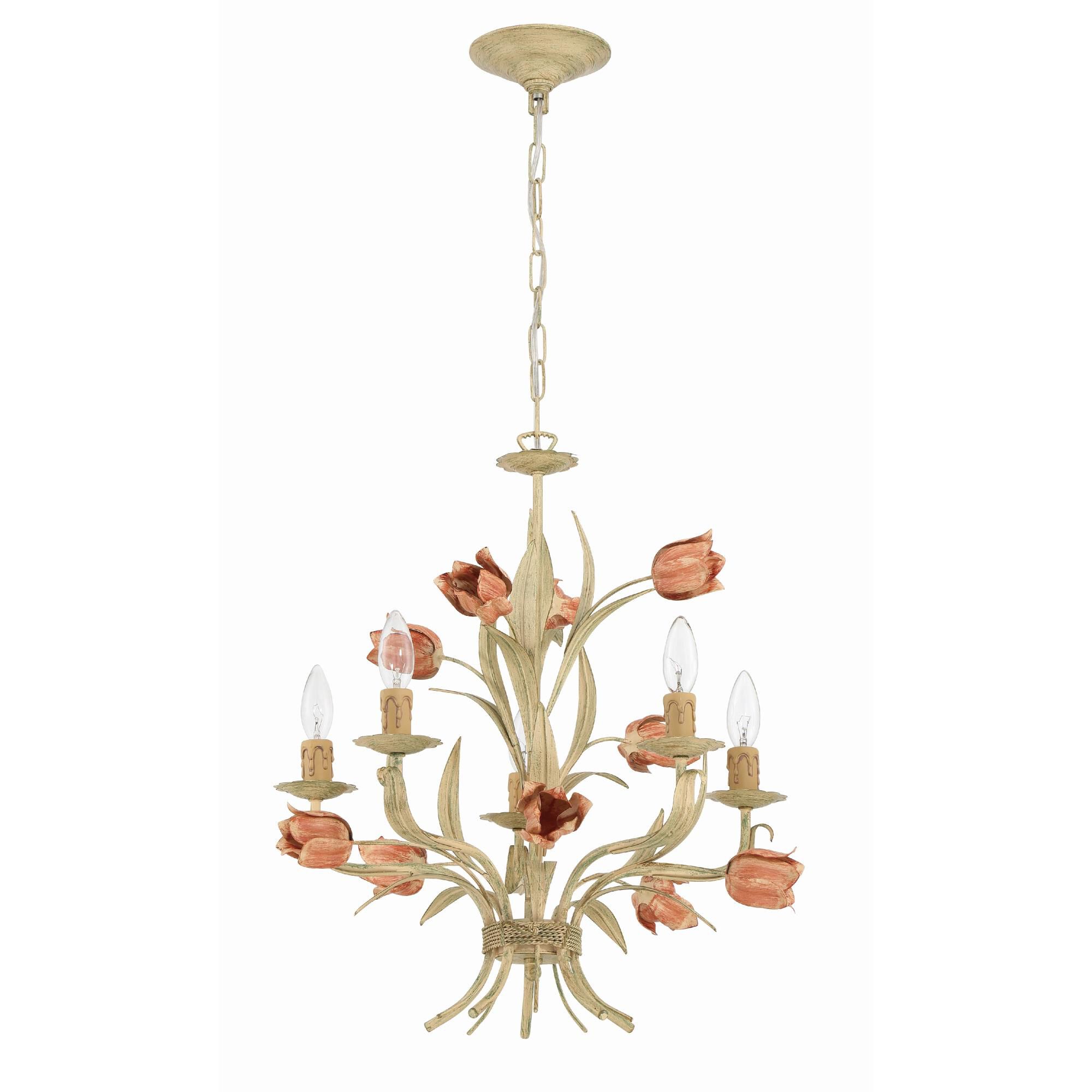 Southport 20 Inch 5 Light Mini Chandelier by Crystorama