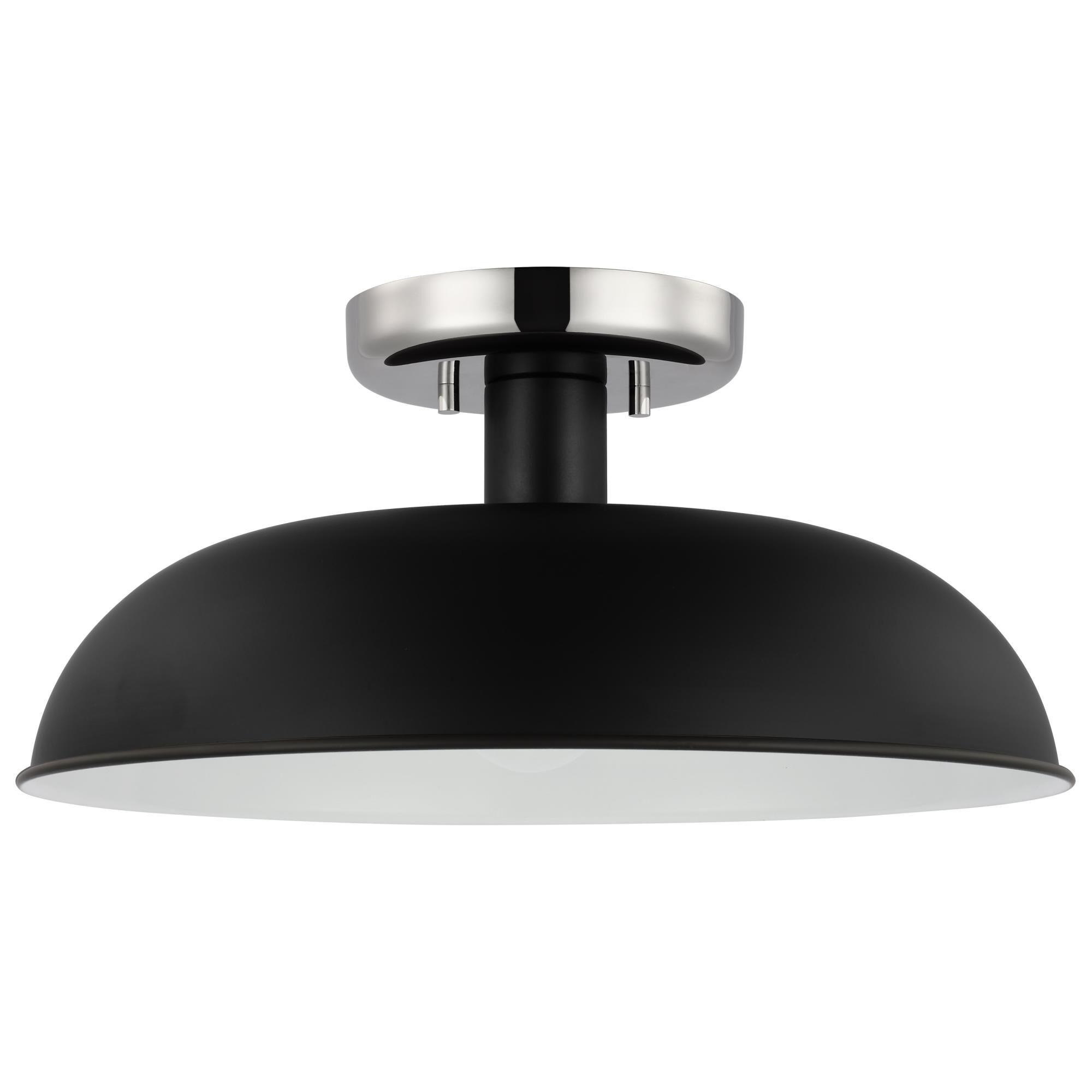 Colony 15 Inch 1 Light Semi Flush Mount by Nuvo Lighting