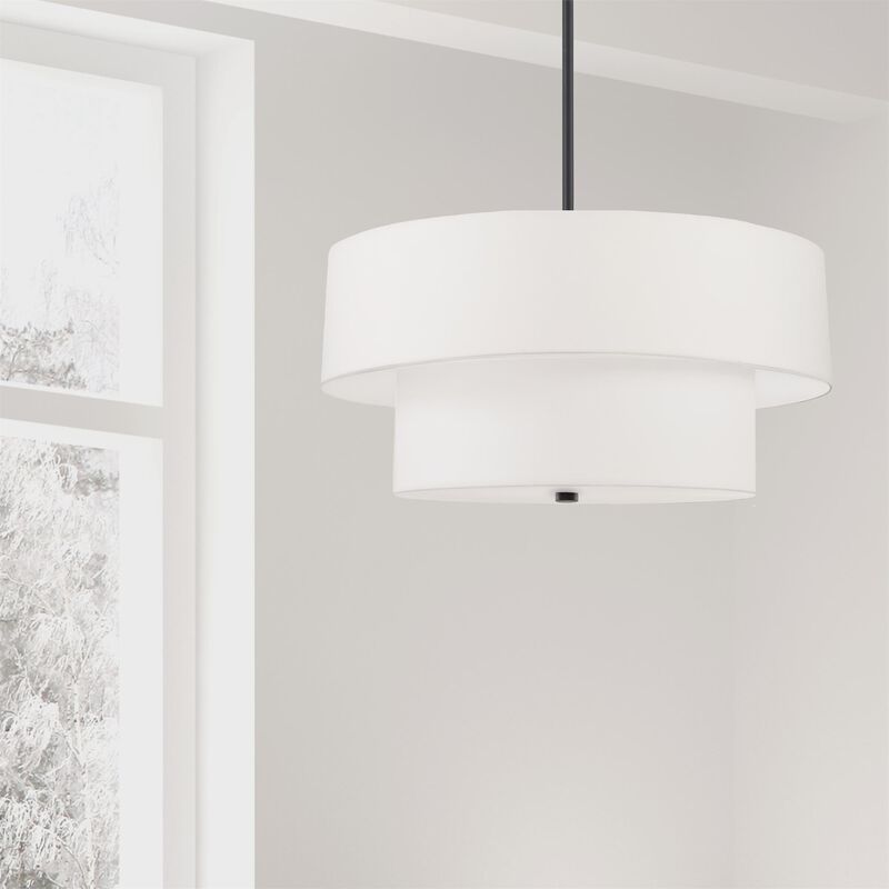 Everly 20 Inch Large Pendant by Dainolite