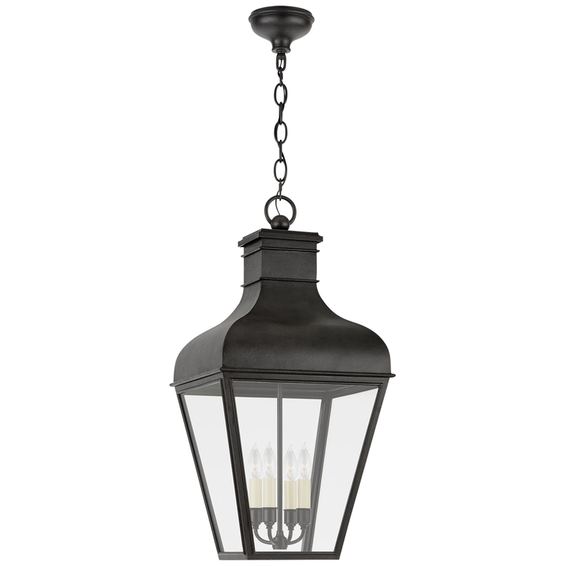 Chapman & Myers Fremont 35 Inch Tall 4 Light Outdoor Hanging Lantern by Visual Comfort Signature Collection