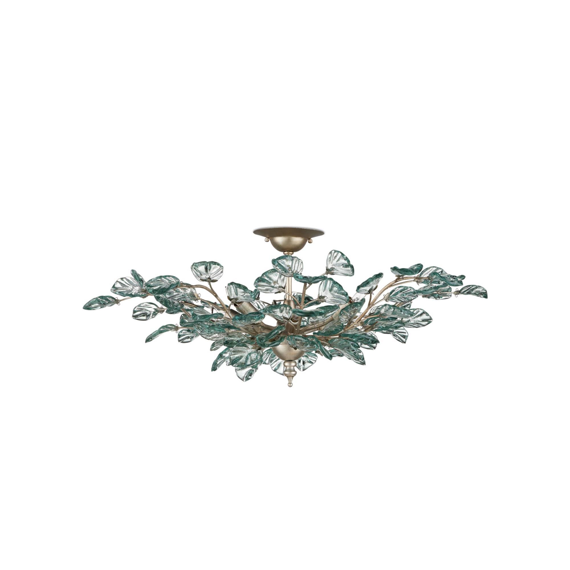 Baobab 34 Inch Semi Flush Mount,