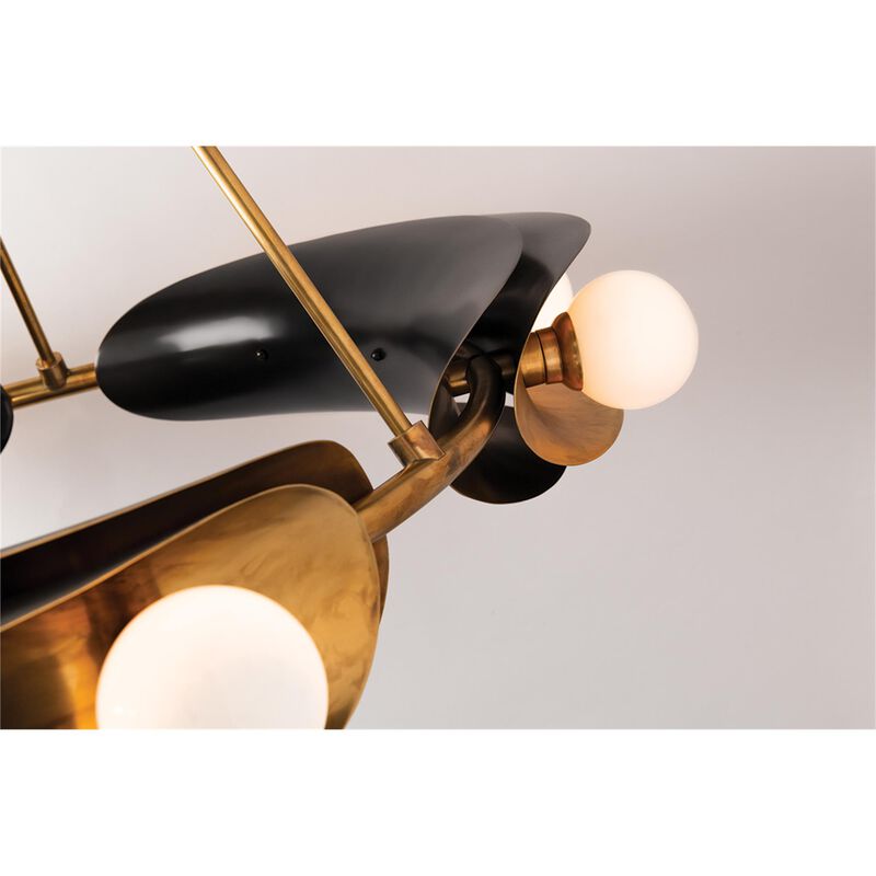 Martyn Lawrence Bullard Hopper Medium Chandelier by Corbett Lighting