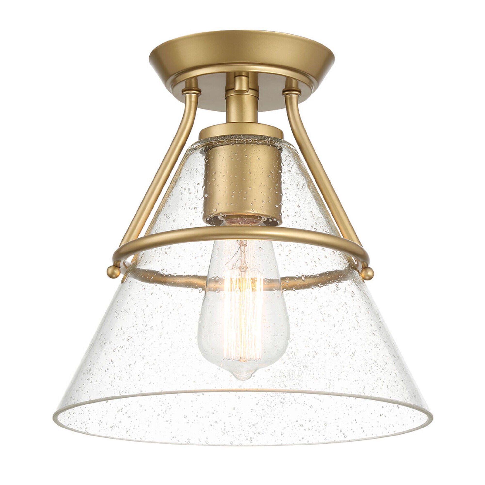 10 Inch Semi Flush Mount,