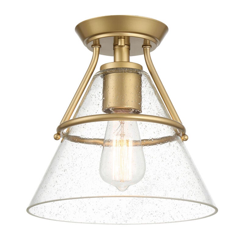 10 Inch Semi Flush Mount by Meridian Lighting