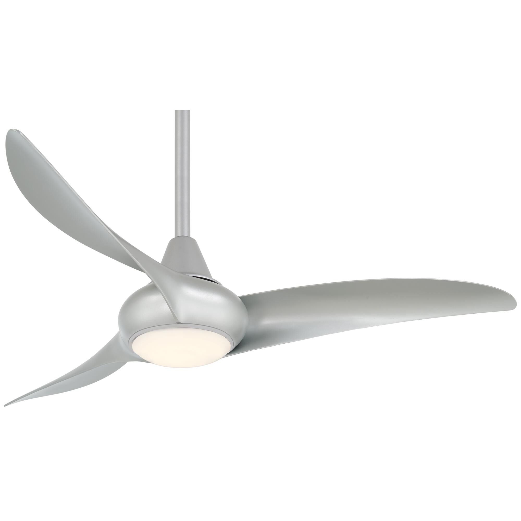 Shown in Silver finish and Frosted White glass and Pc Lens shade