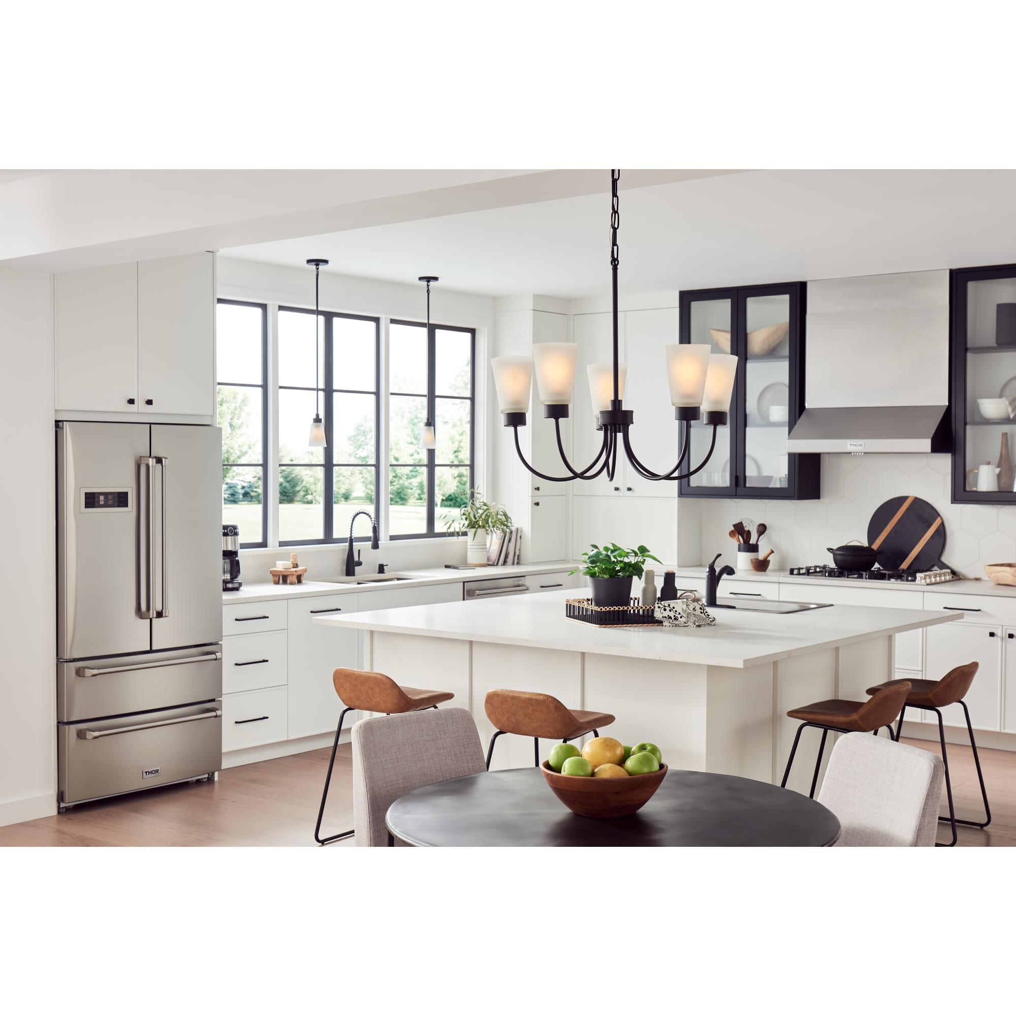 Shown in Black finish