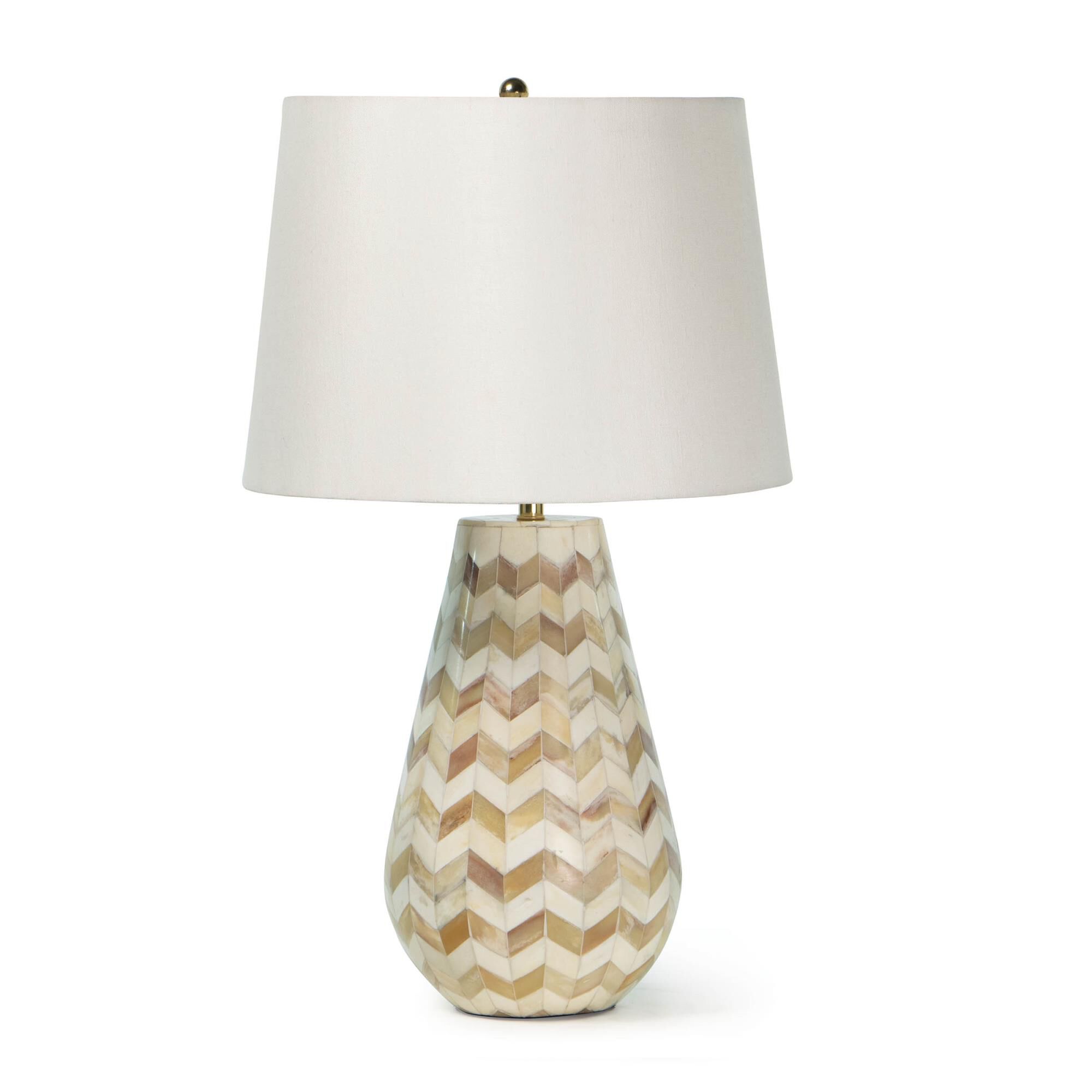 Cassia Chevron 23 Inch Table Lamp by Regina Andrew