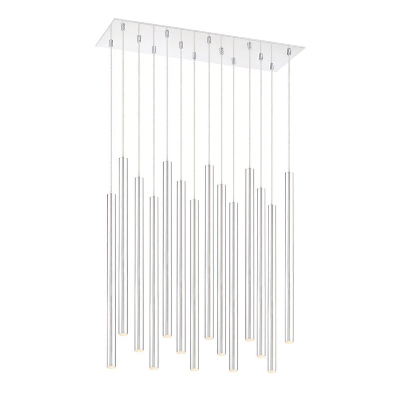 Forest 32 Inch 14 Light LED Linear Suspension Light by Z-Lite