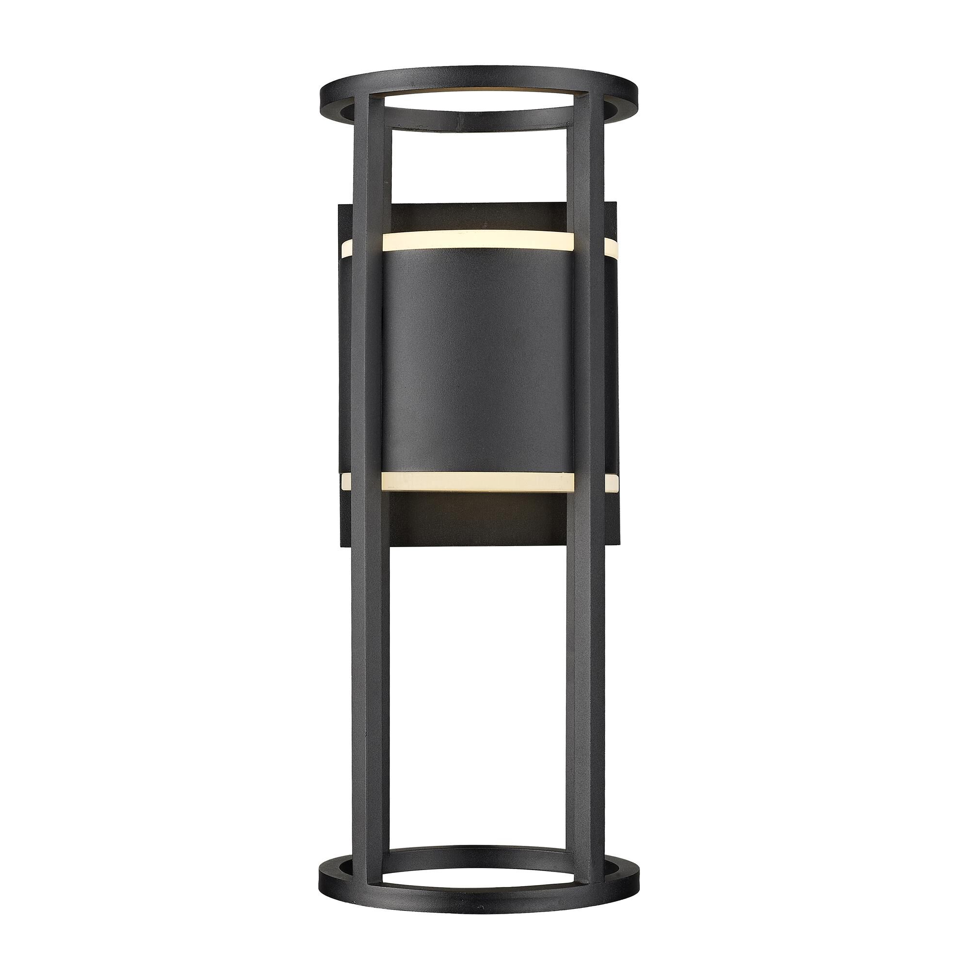 Shown in Black finish and Etched glass