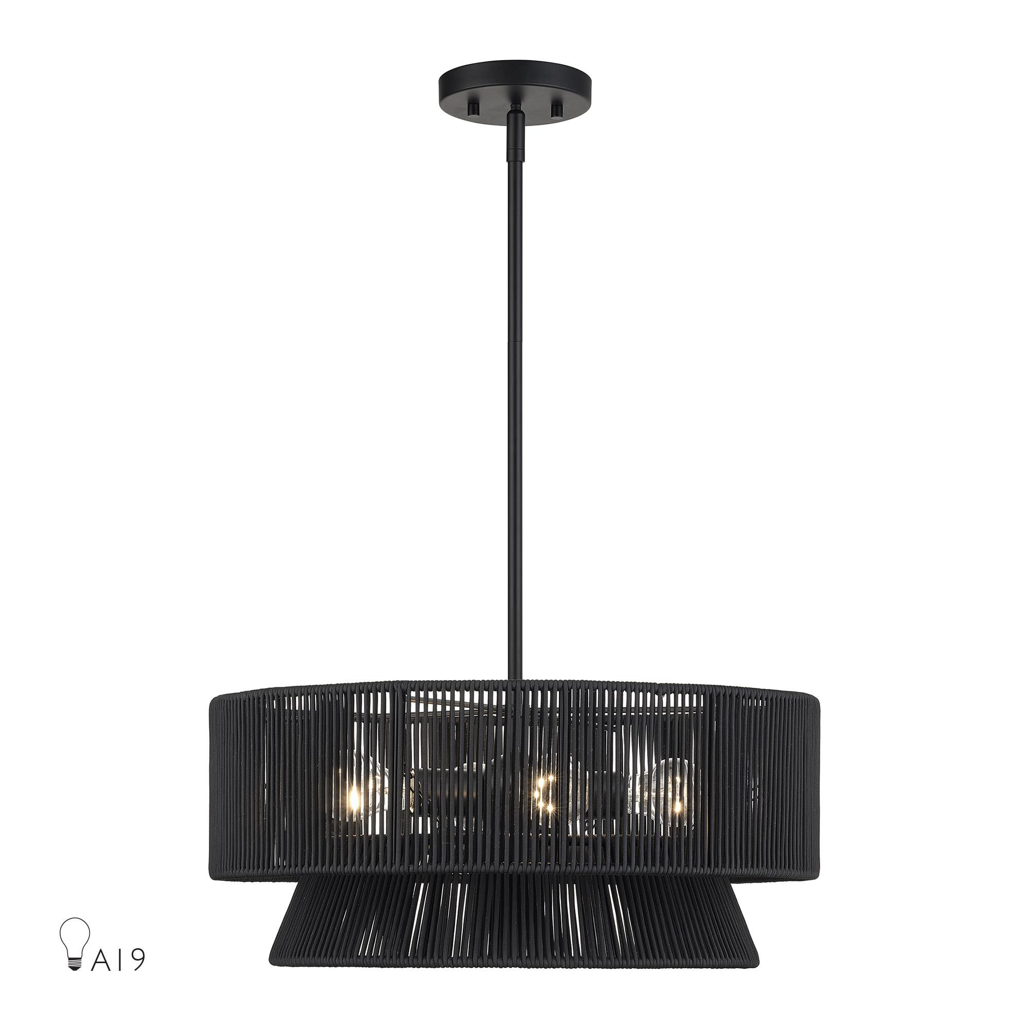 Florell 20 Inch Large Pendant by Livex Lighting
