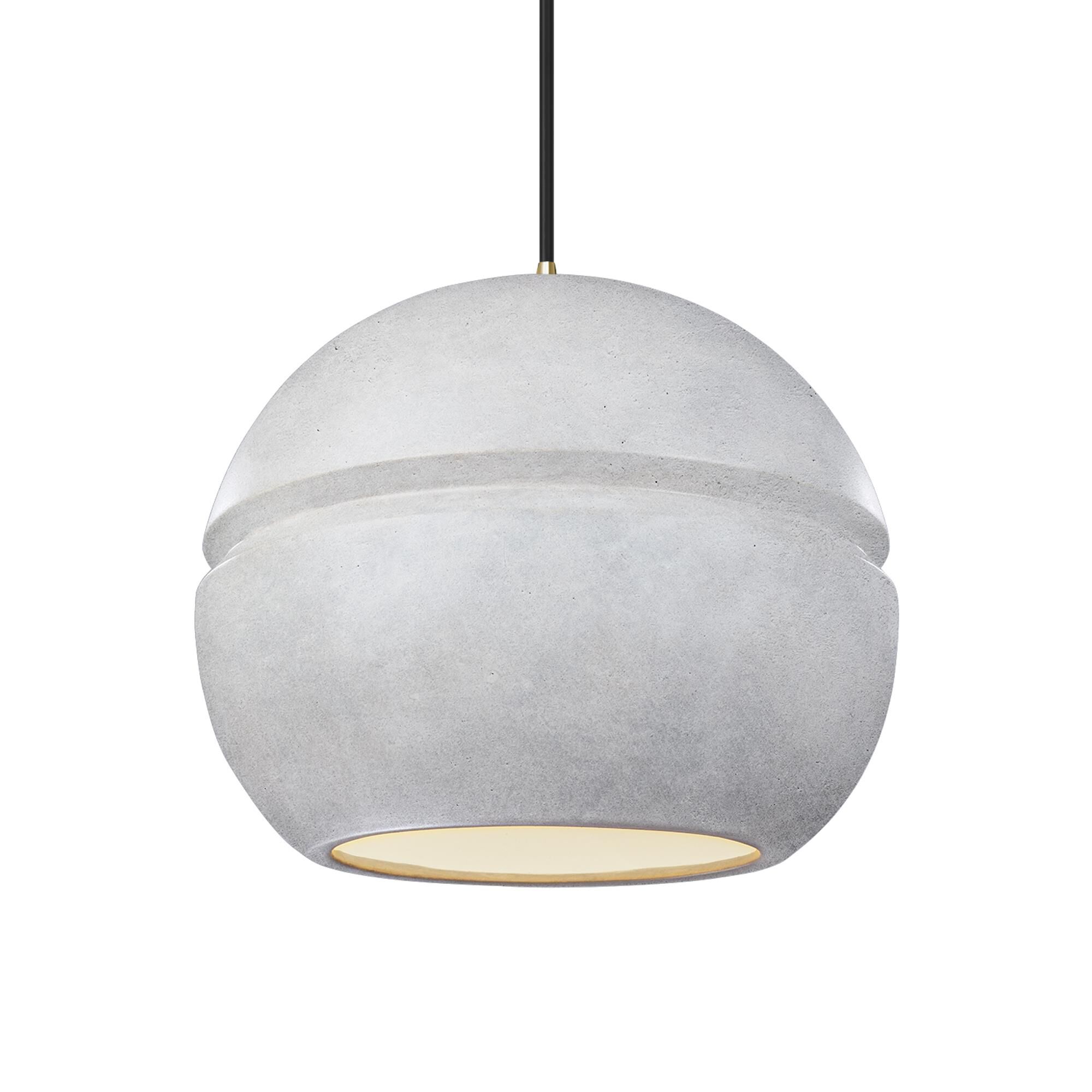 Radiance 12 Inch Mini Pendant by Justice Design Group