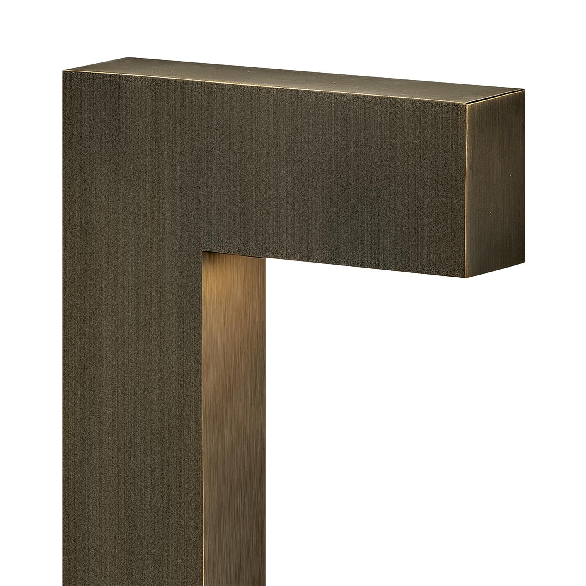 Shown in Matte Bronze finish and Clear glass