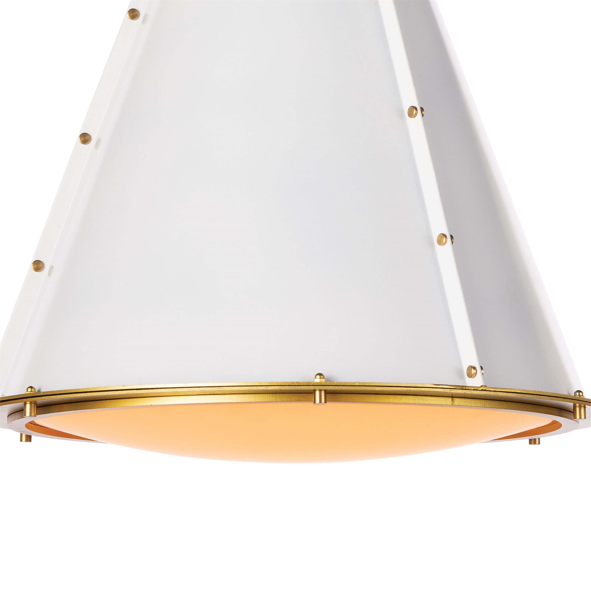 Shown in White finish