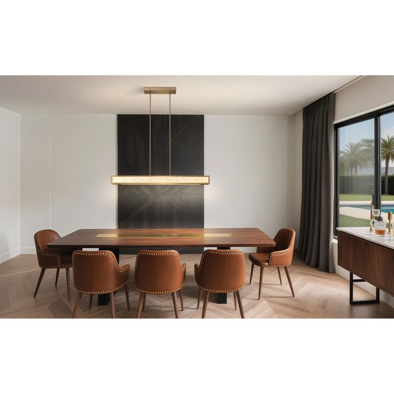 Courtney 48 Inch Linear Suspension Light by Eglo Lighting
